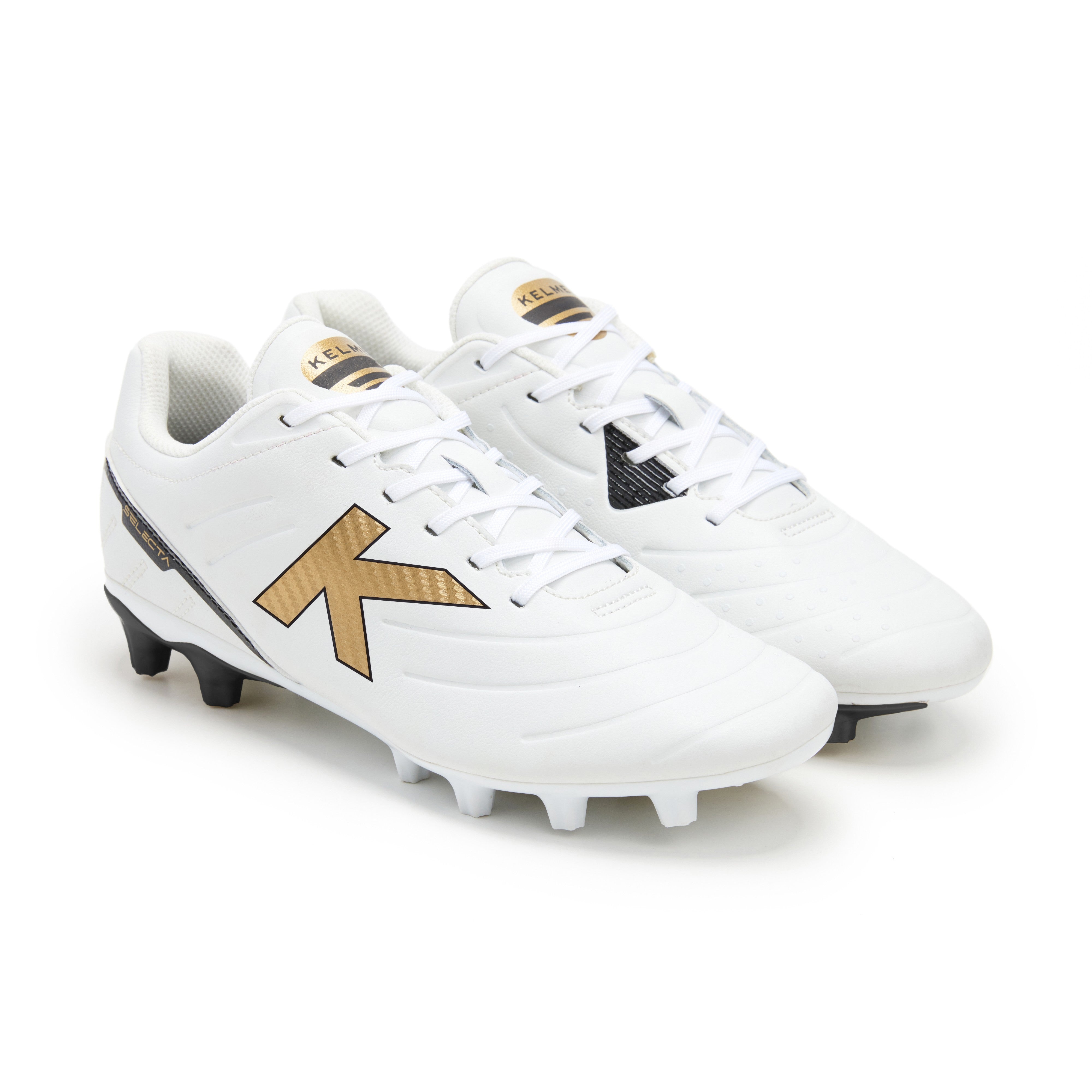 Botas de fútbol unisex Selecta Mg Kelme - Blanco Blanco-2