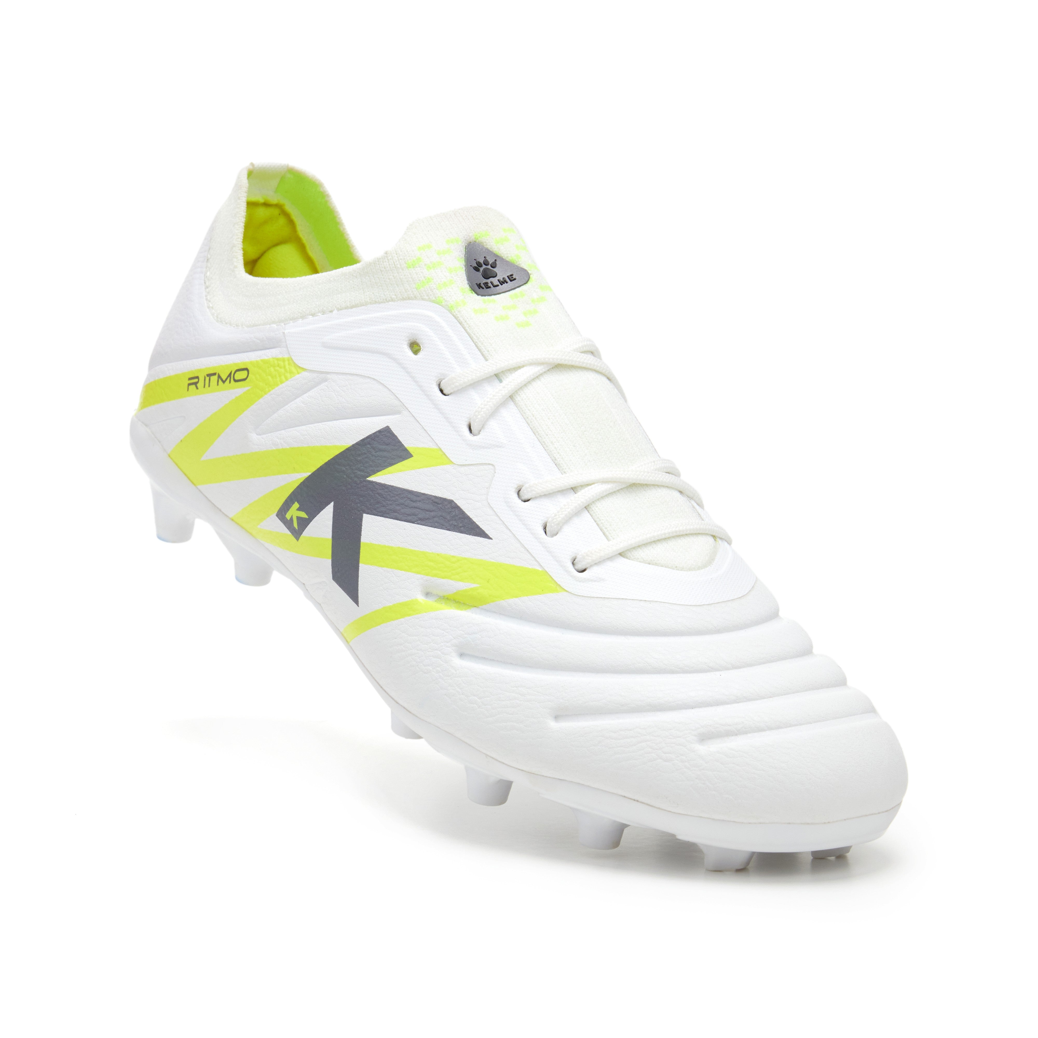 Botas de fútbol unisex Ritmo Mg Kelme - Blanco Blanco-2
