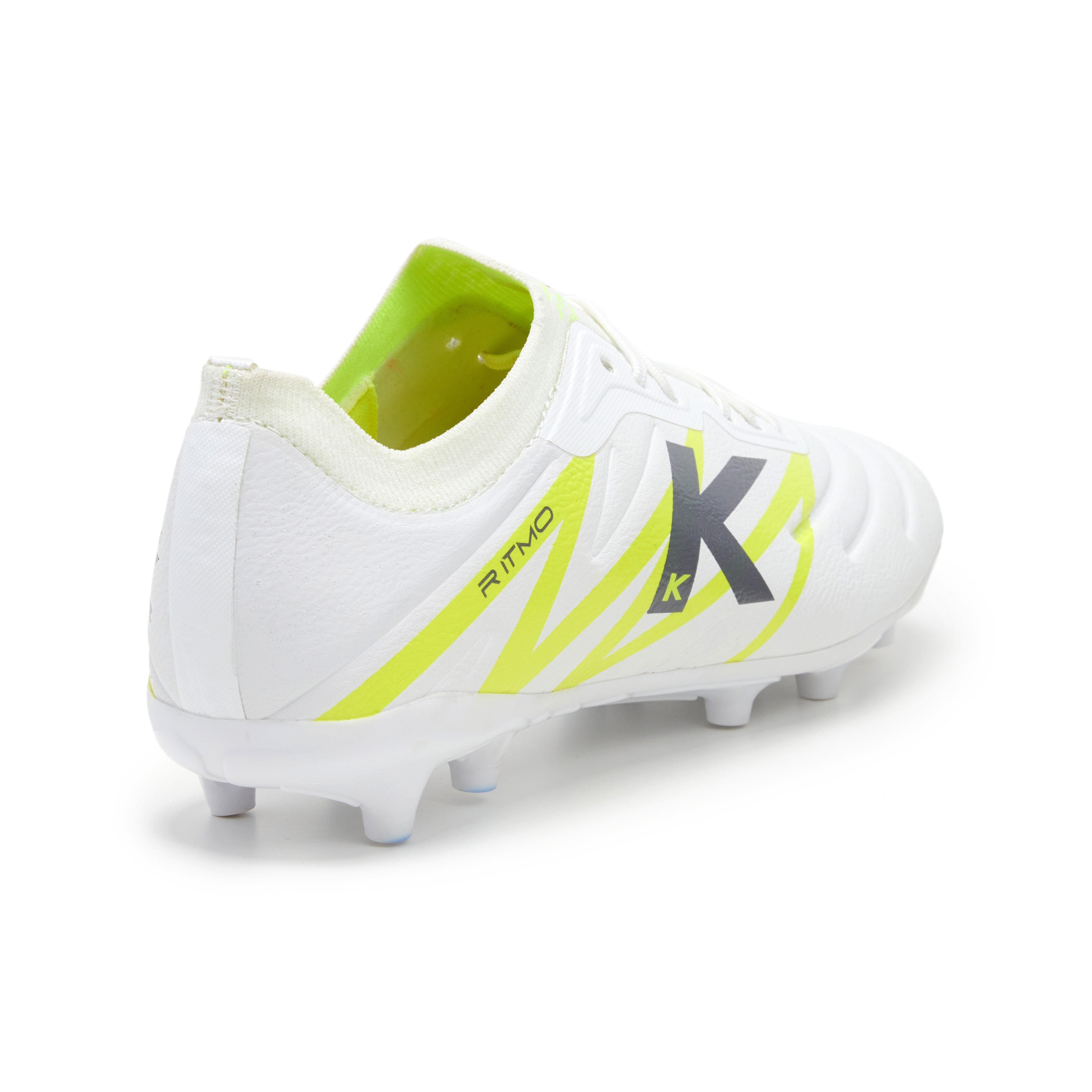 Botas de fútbol unisex Ritmo Mg Kelme - Blanco Blanco-3