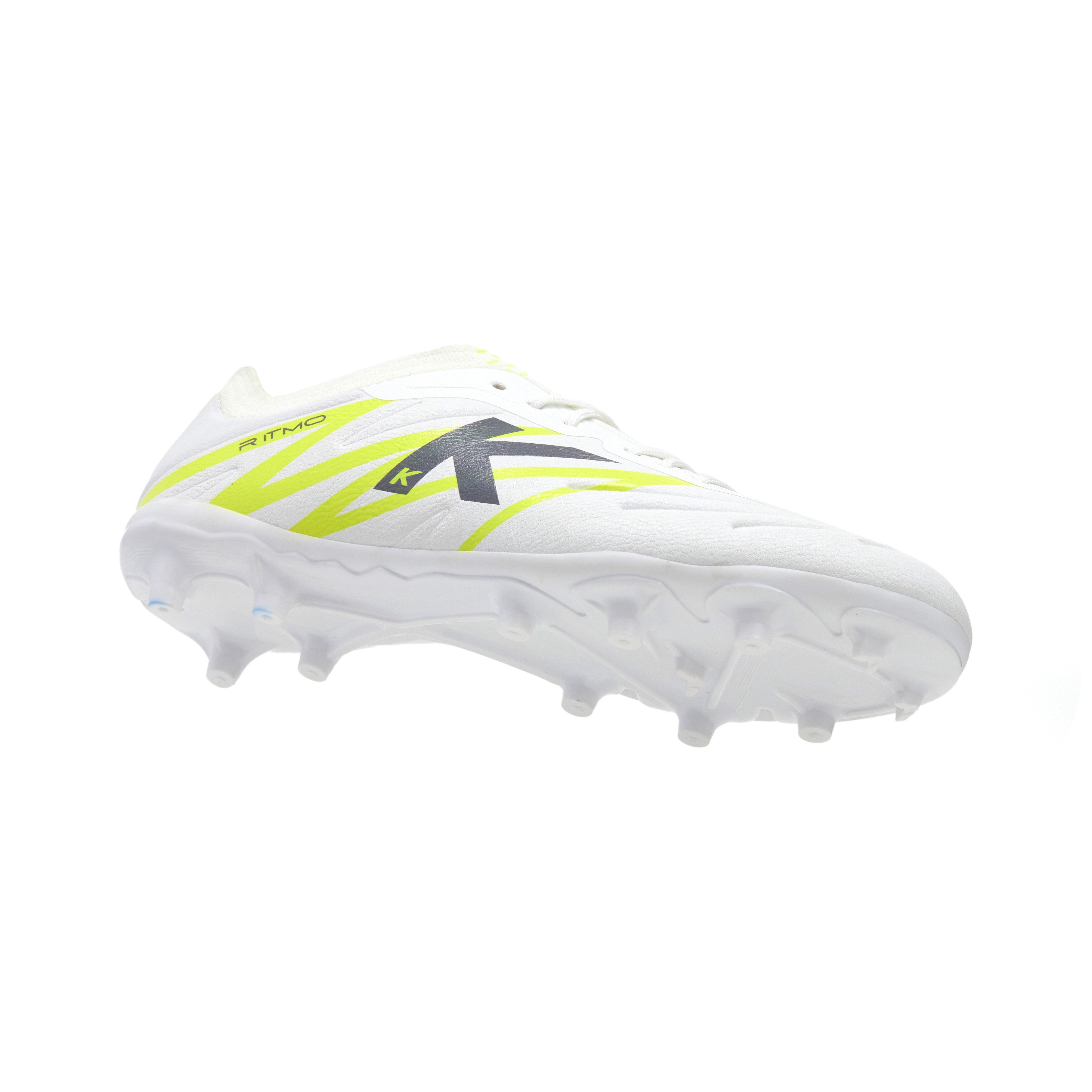 Botas de fútbol unisex Ritmo Mg Kelme - Blanco Blanco-4