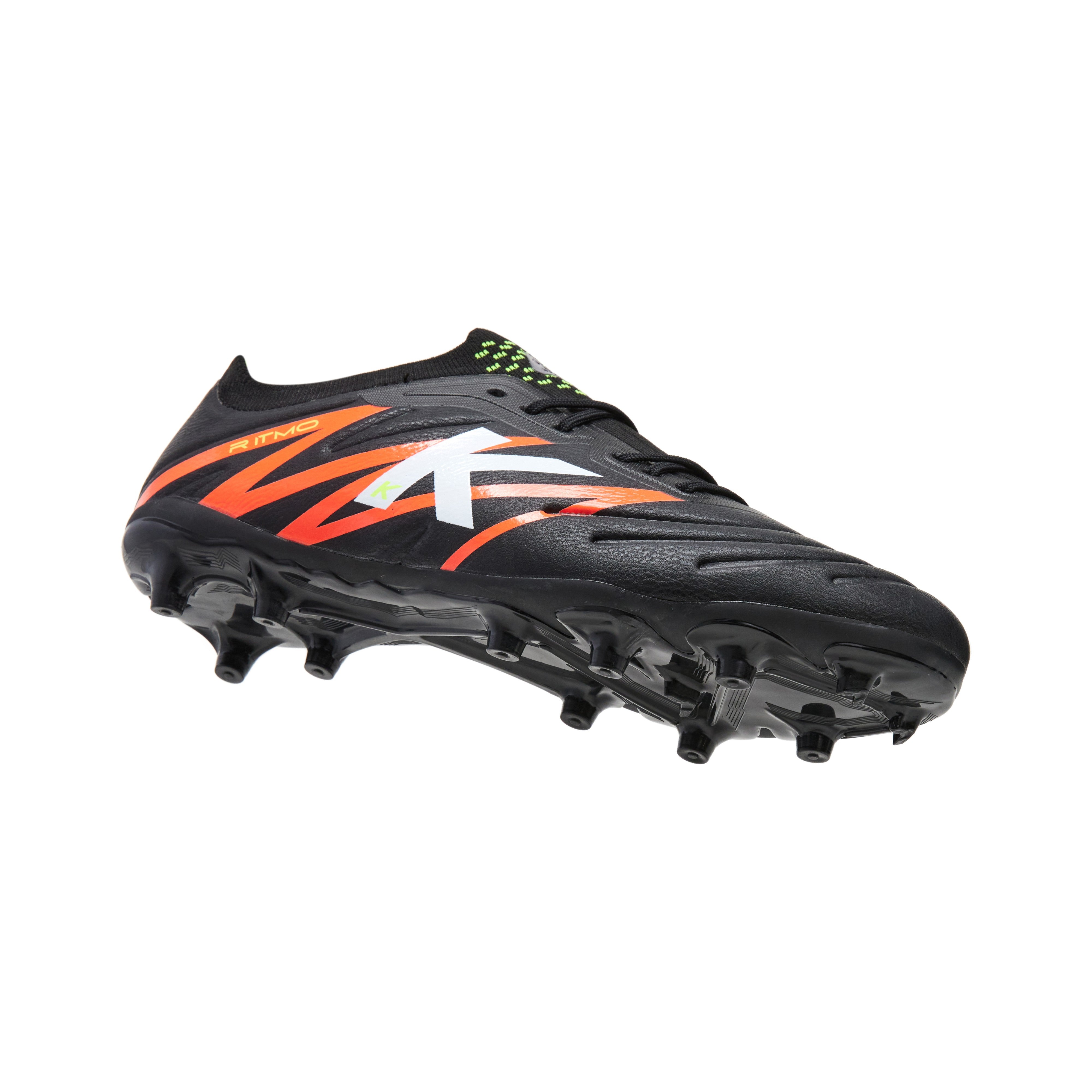 Botas de fútbol unisex Ritmo Mg Kelme - Negro Negro-4