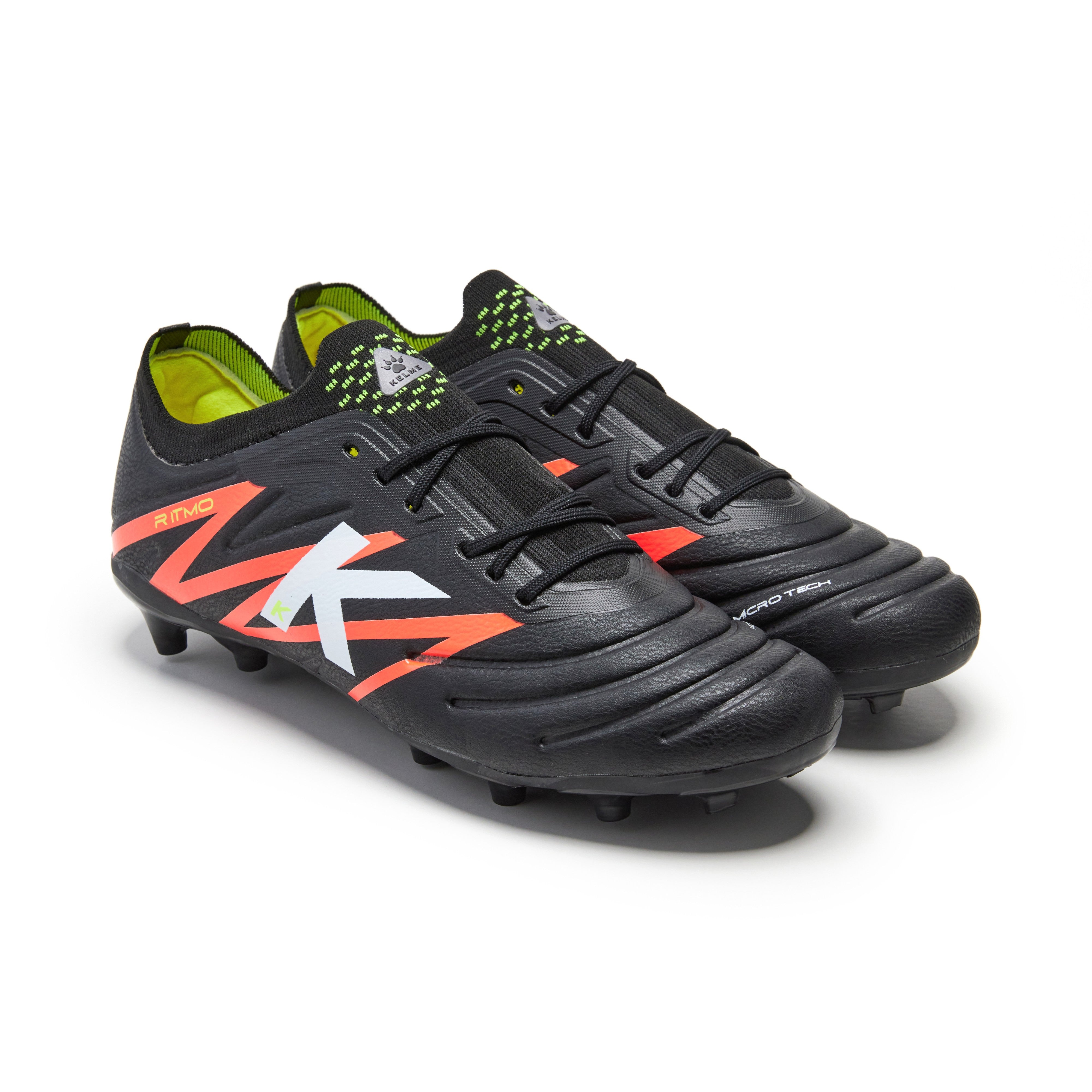 Botas de fútbol unisex Ritmo Mg Kelme - Negro Negro-5