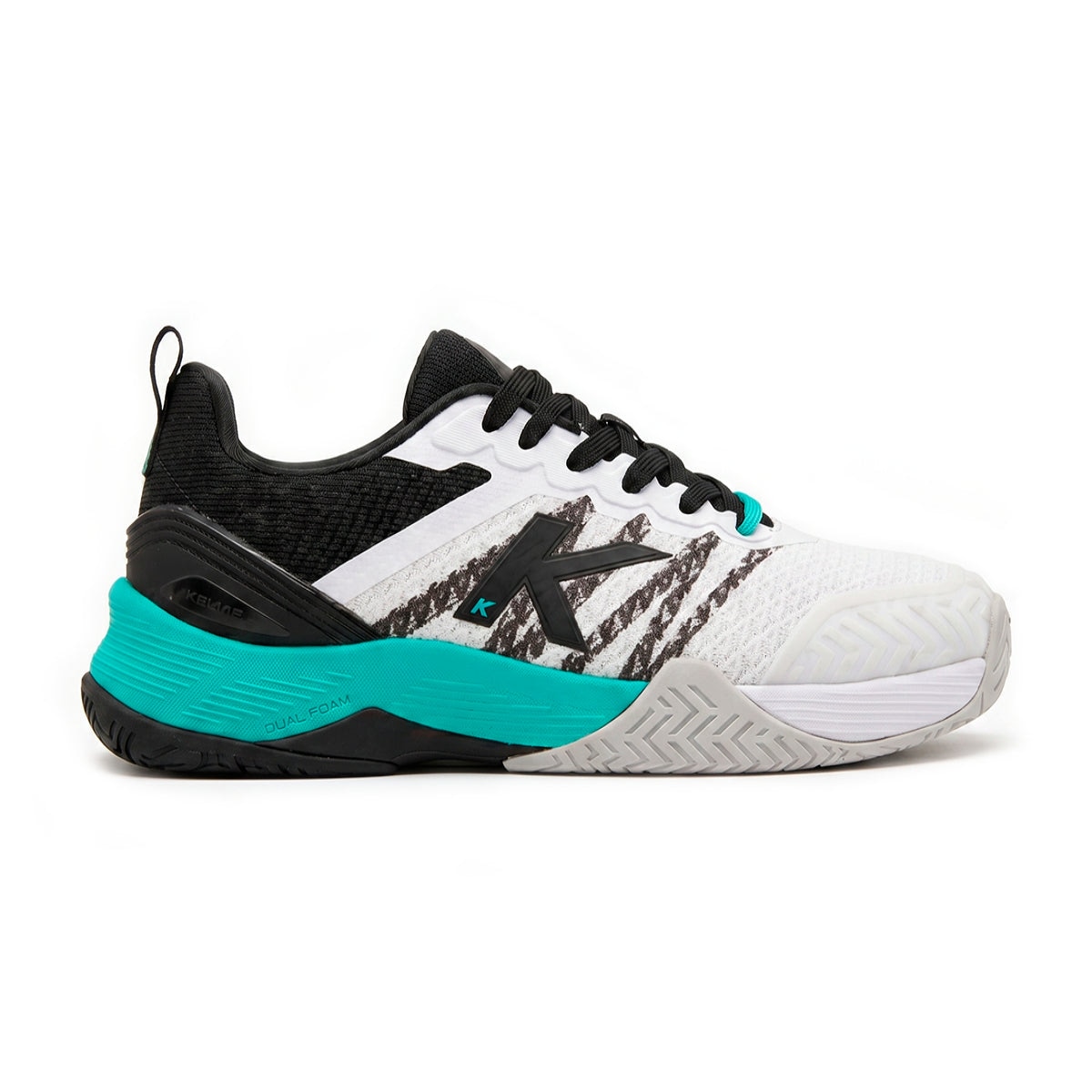 Kelme Zapatillas de pádel unisex Spectral Blanco / Negro