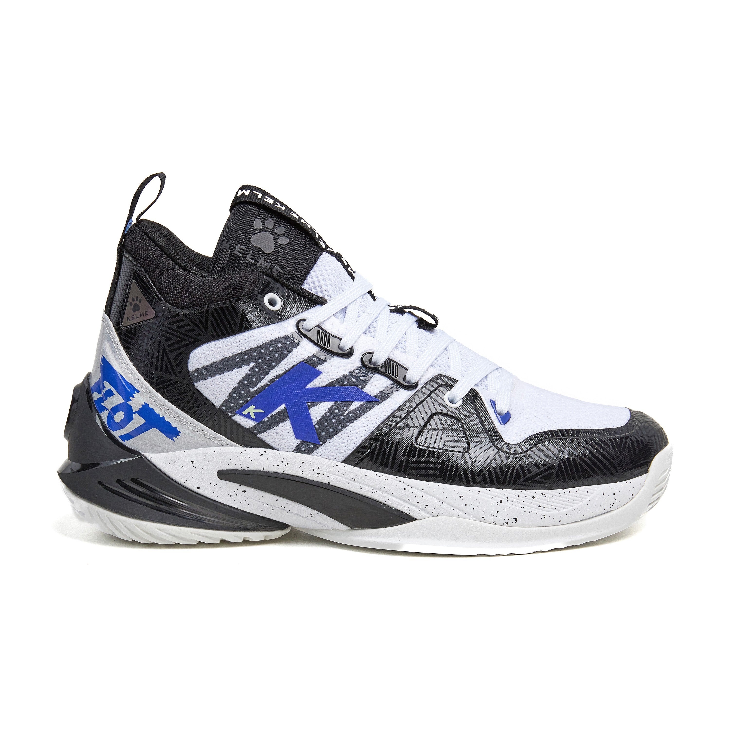Imagen 0 de Zapatillas de baloncesto unisex Miami Kelme Blanco / Negro