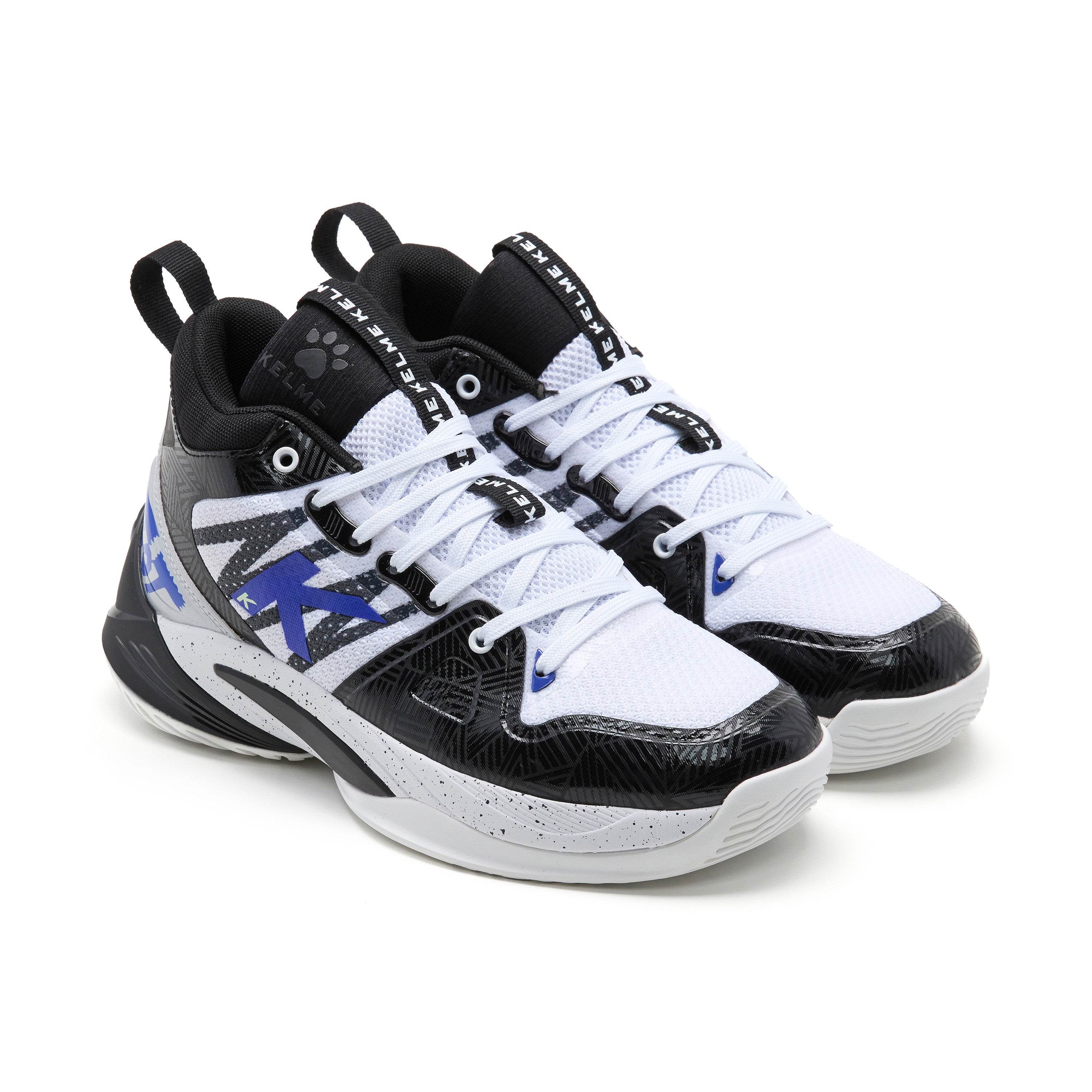 Zapatillas de baloncesto unisex Miami Kelme - Blanco / Negro Blanco / Negro-2