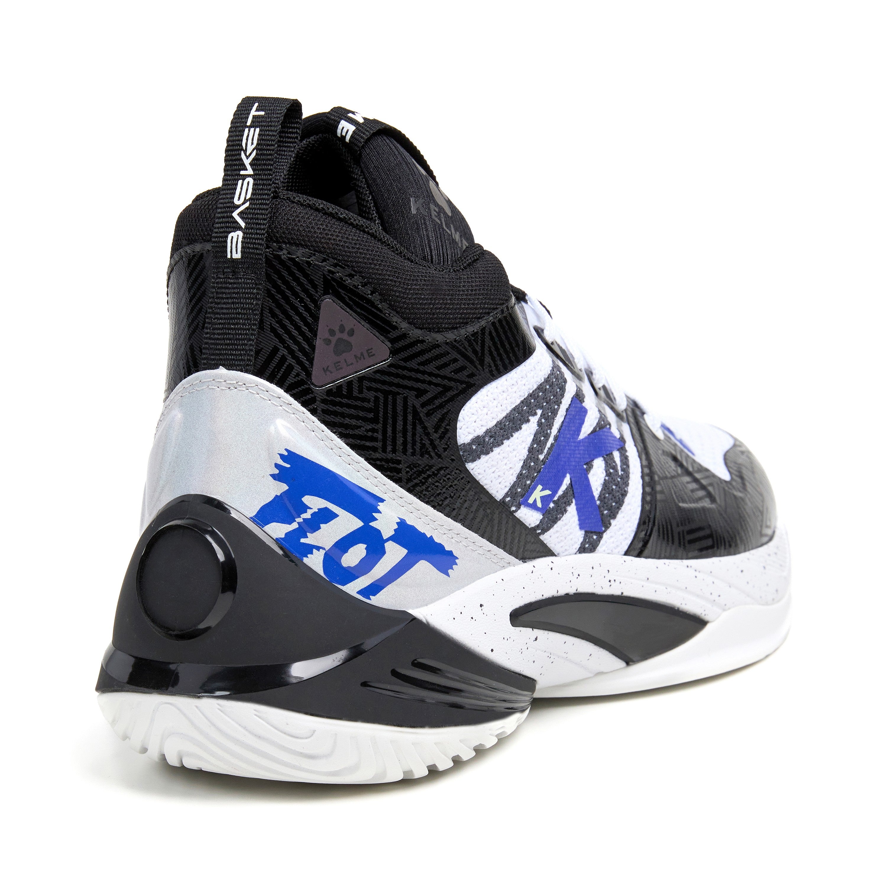 Zapatillas de baloncesto unisex Miami Kelme - Blanco / Negro Blanco / Negro-4