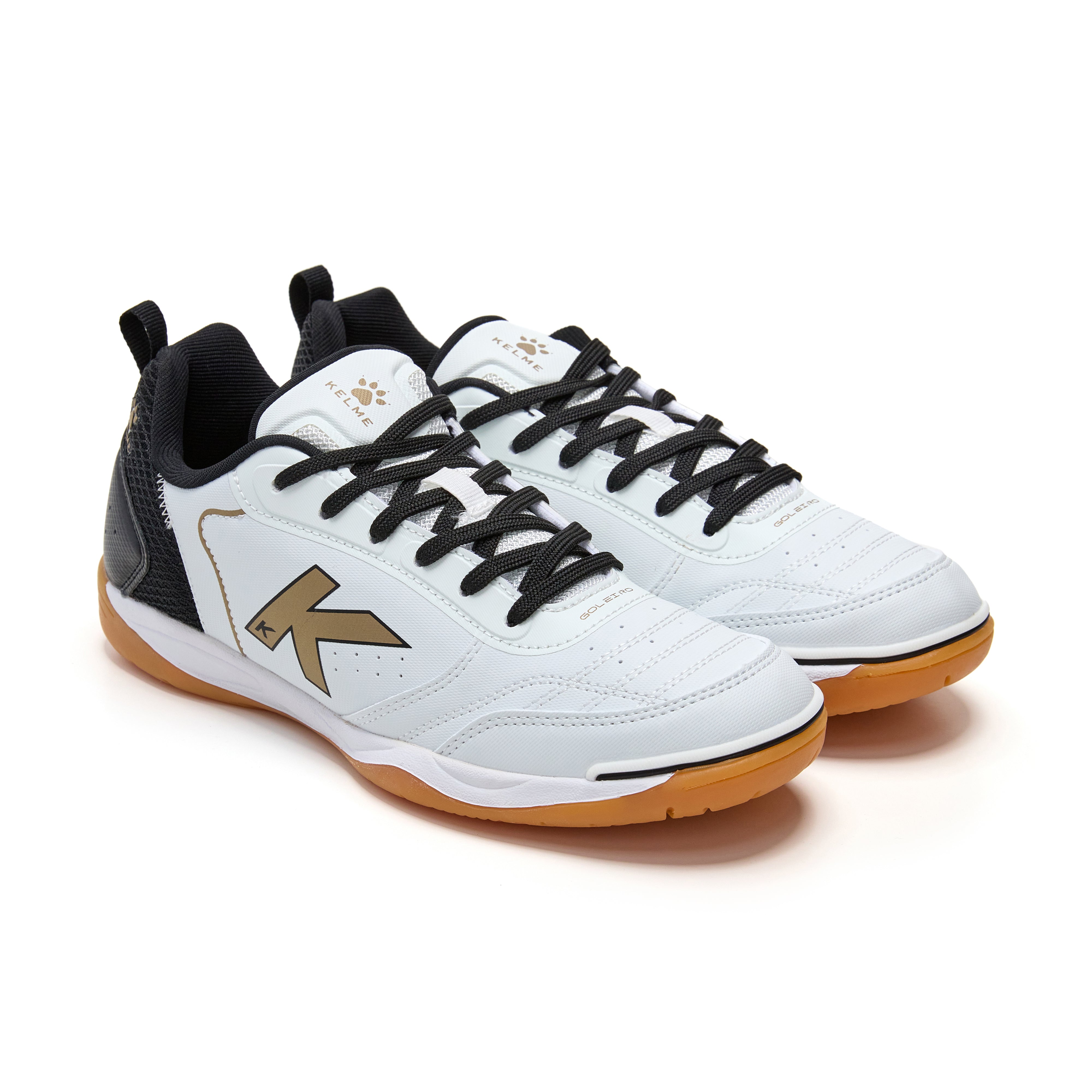 Zapatillas de fútbol sala unisex Goleiro Kelme - Blanco / Negro Blanco / Negro-2