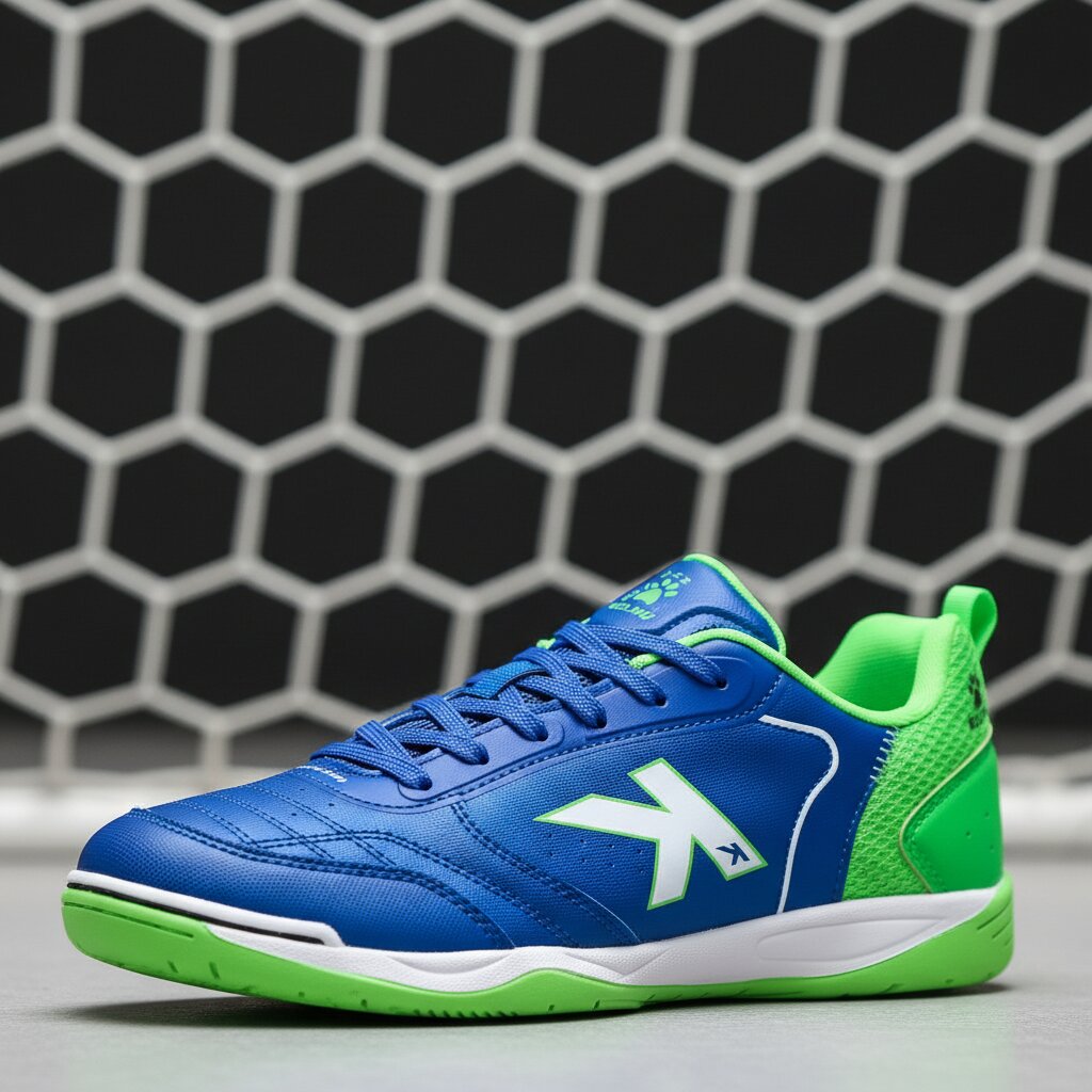 Imagen 10 de Zapatillas de fútbol sala unisex Goleiro Kelme - Azul Azul
