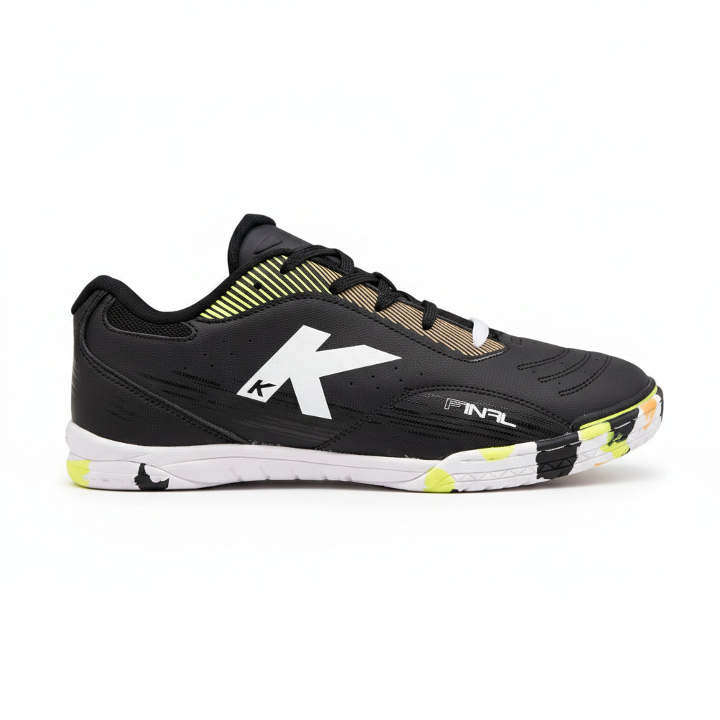 Kelme Zapatillas de fútbol sala unisex Final Indoor Negro