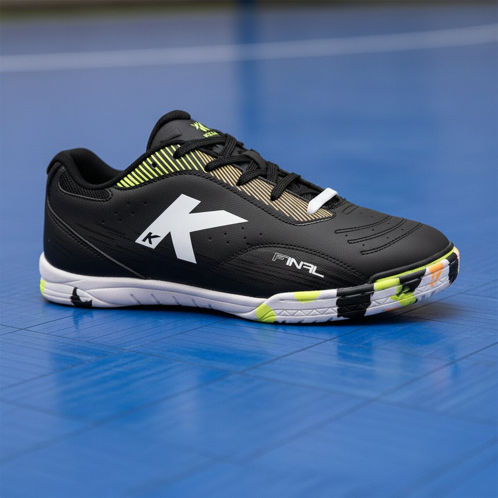 Imagen 6 de Zapatillas de fútbol sala unisex Final Indoor Kelme - Negro Negro