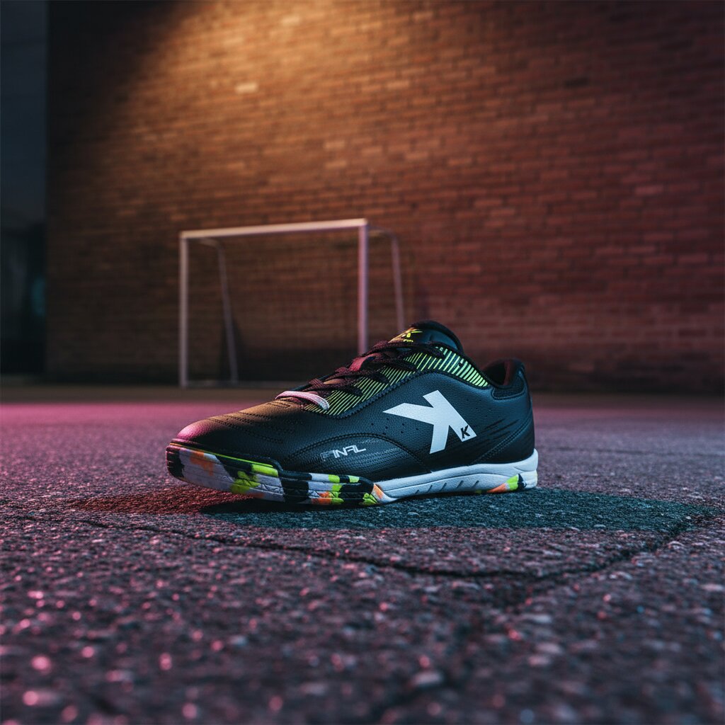 Imagen 9 de Zapatillas de fútbol sala unisex Final Indoor Kelme - Negro Negro