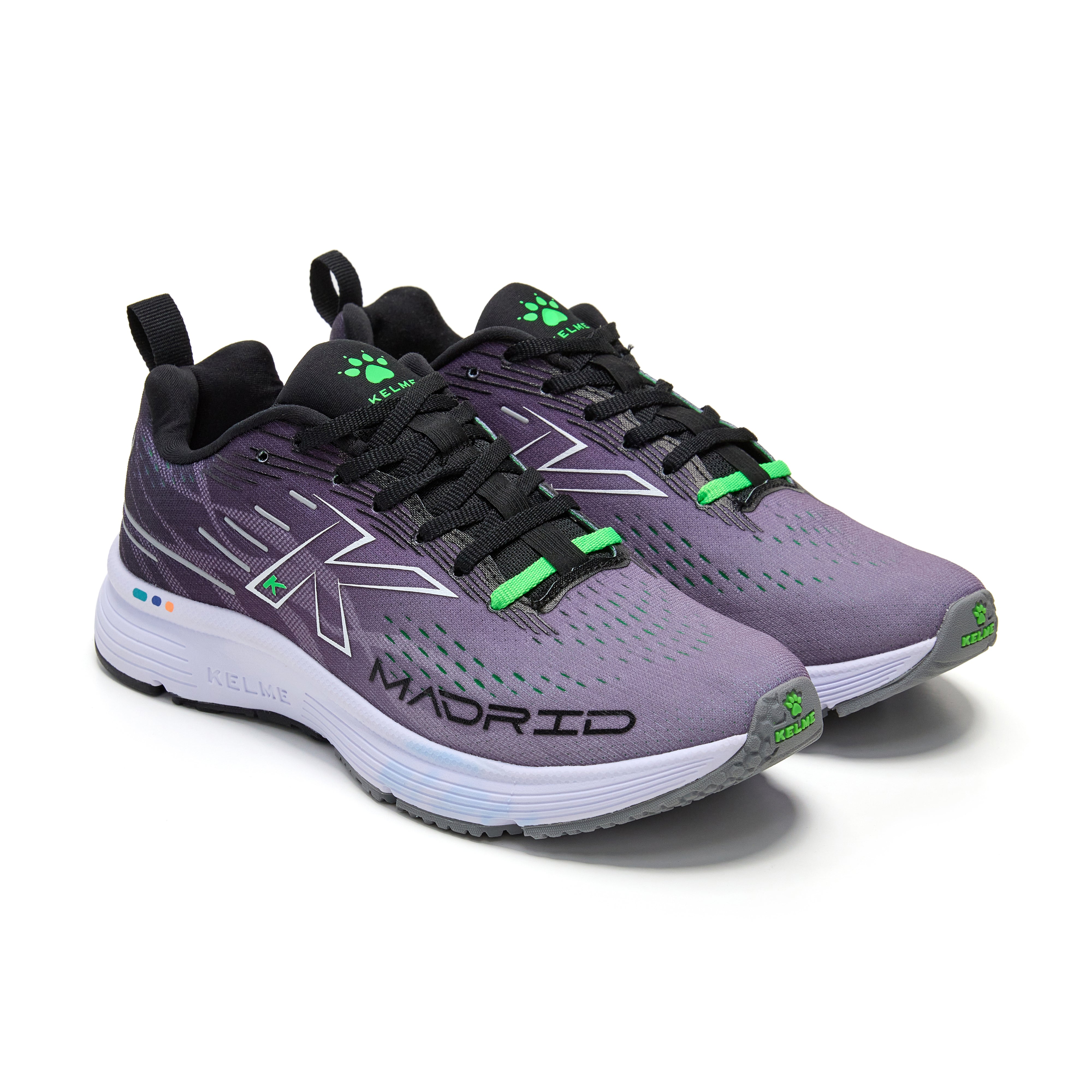 Imagen 2 de Zapatillas de running unisex Madrid Kelme - Gris / Negro Gris / Negro