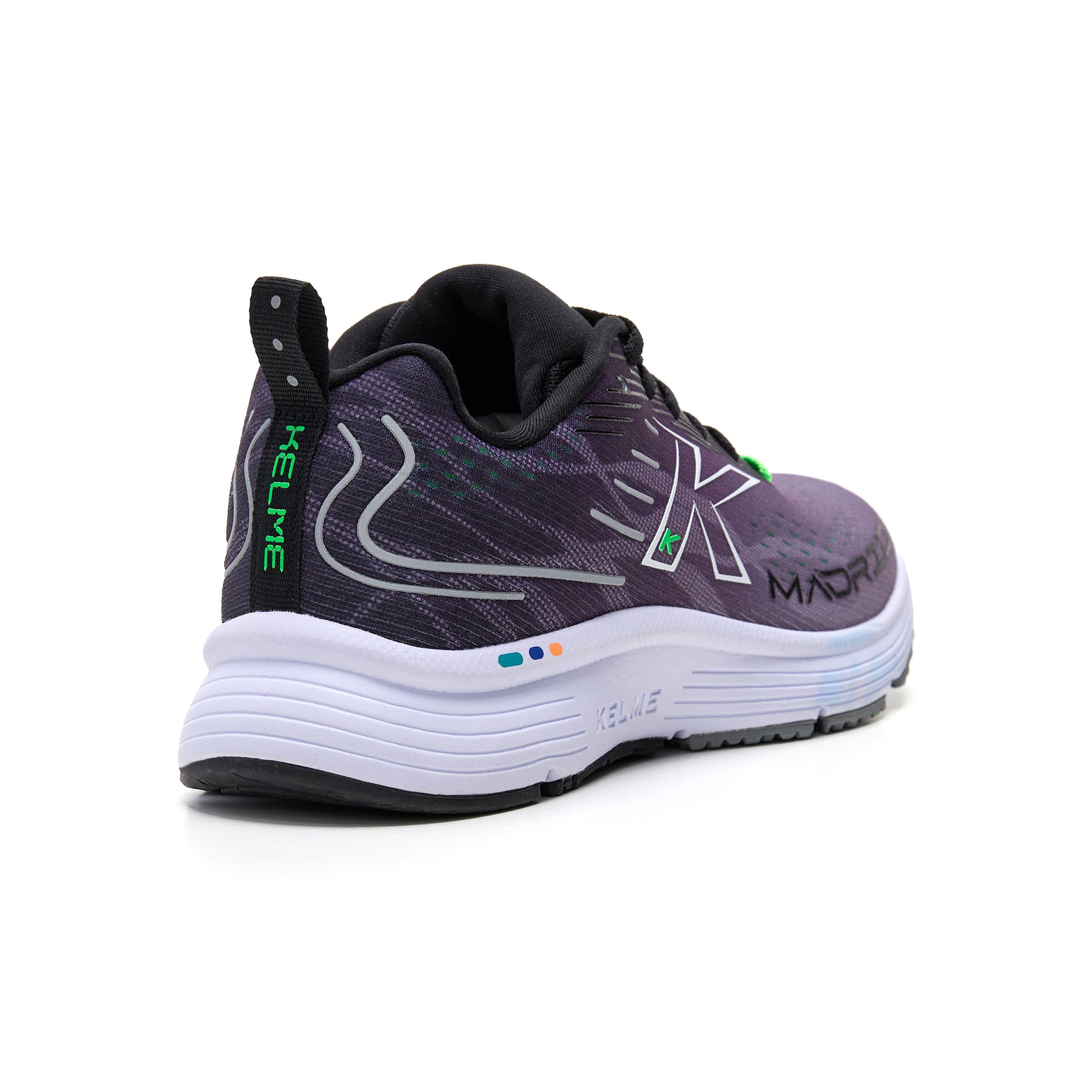 Imagen 3 de Zapatillas de running unisex Madrid Kelme - Gris / Negro Gris / Negro