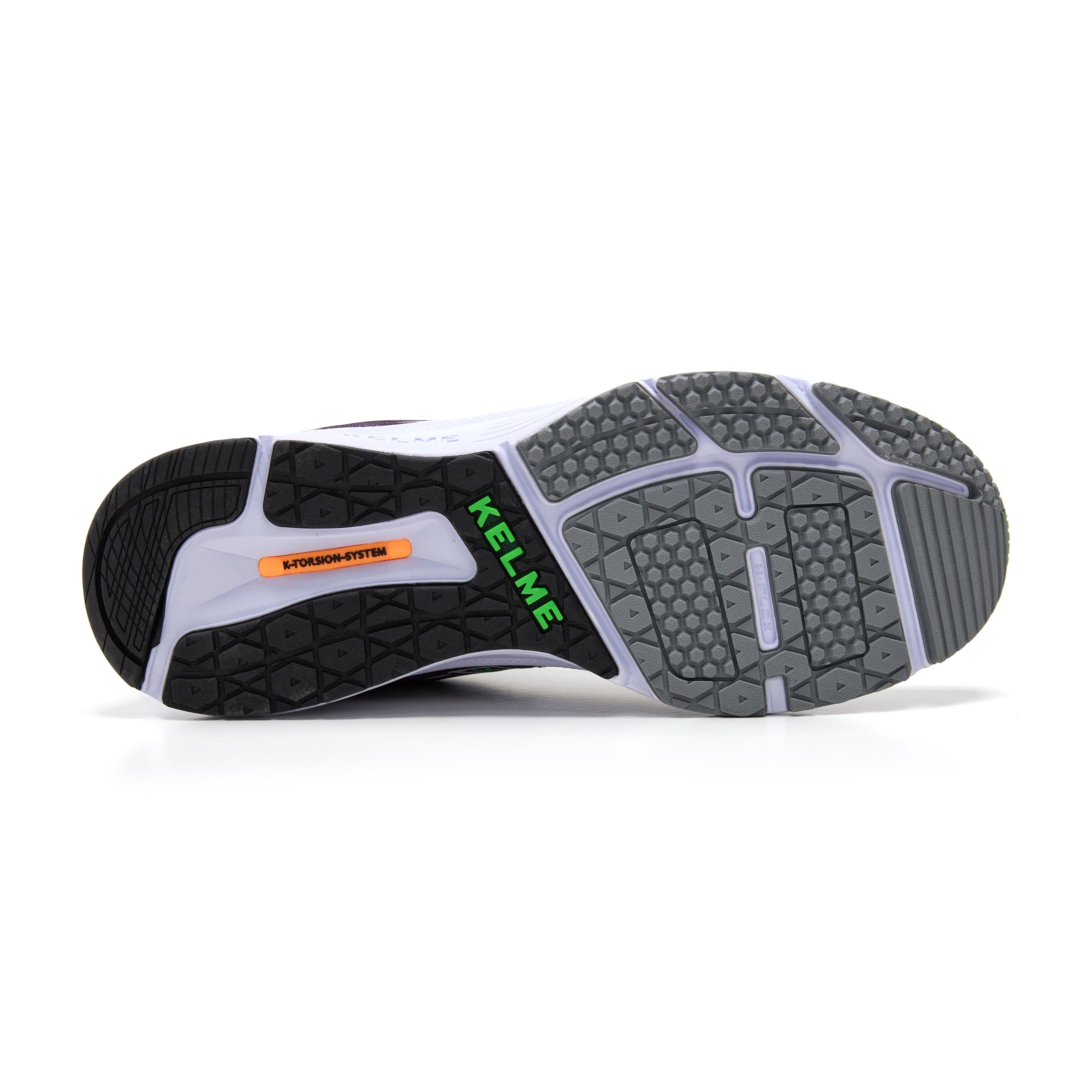 Imagen 4 de Zapatillas de running unisex Madrid Kelme - Gris / Negro Gris / Negro