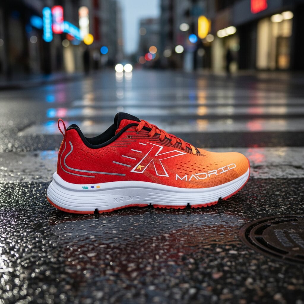 Zapatillas de running unisex Madrid Naranja-Granate Kelme - Naranja Naranja-6