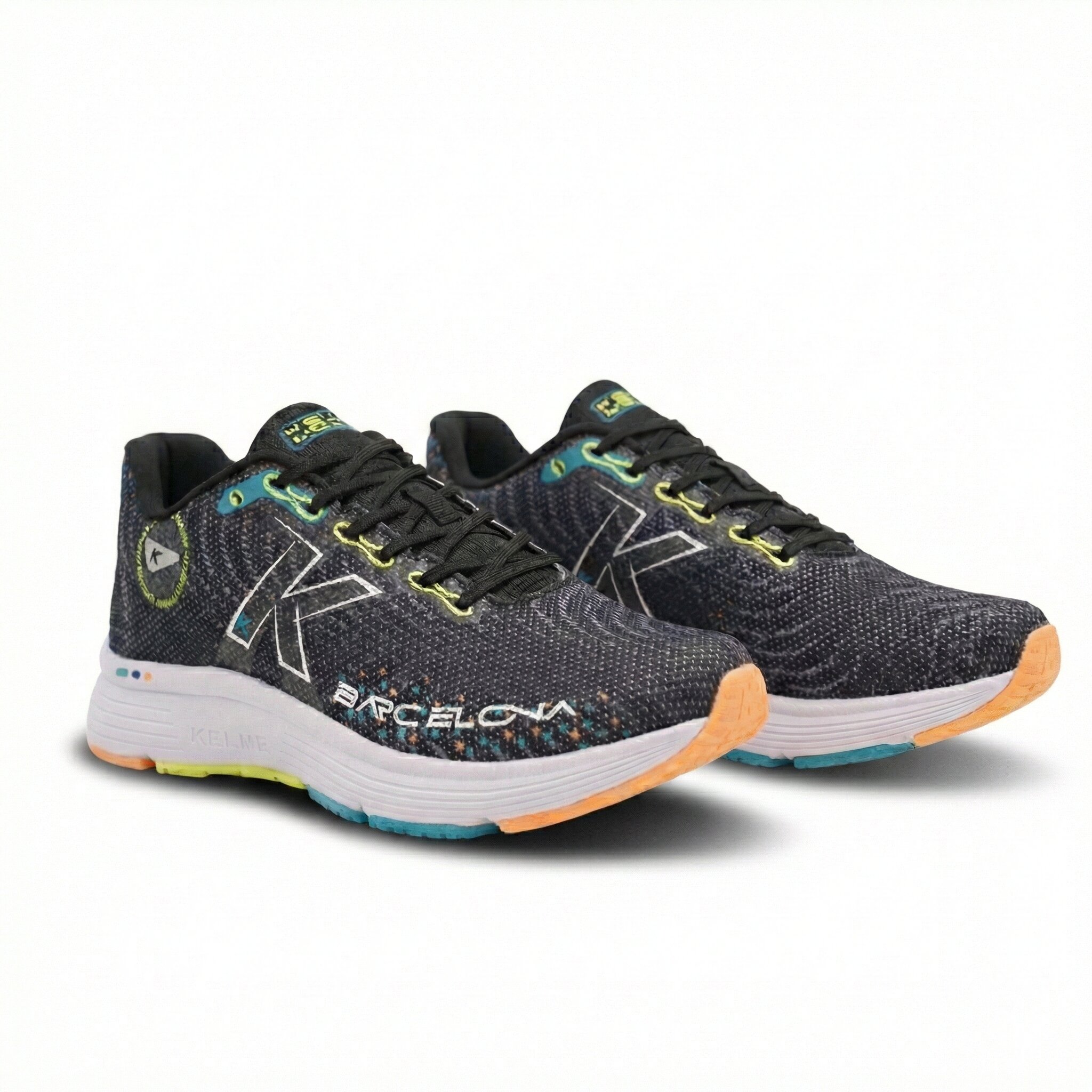 Zapatillas de running unisex Barcelona Kelme - Negro Negro-2