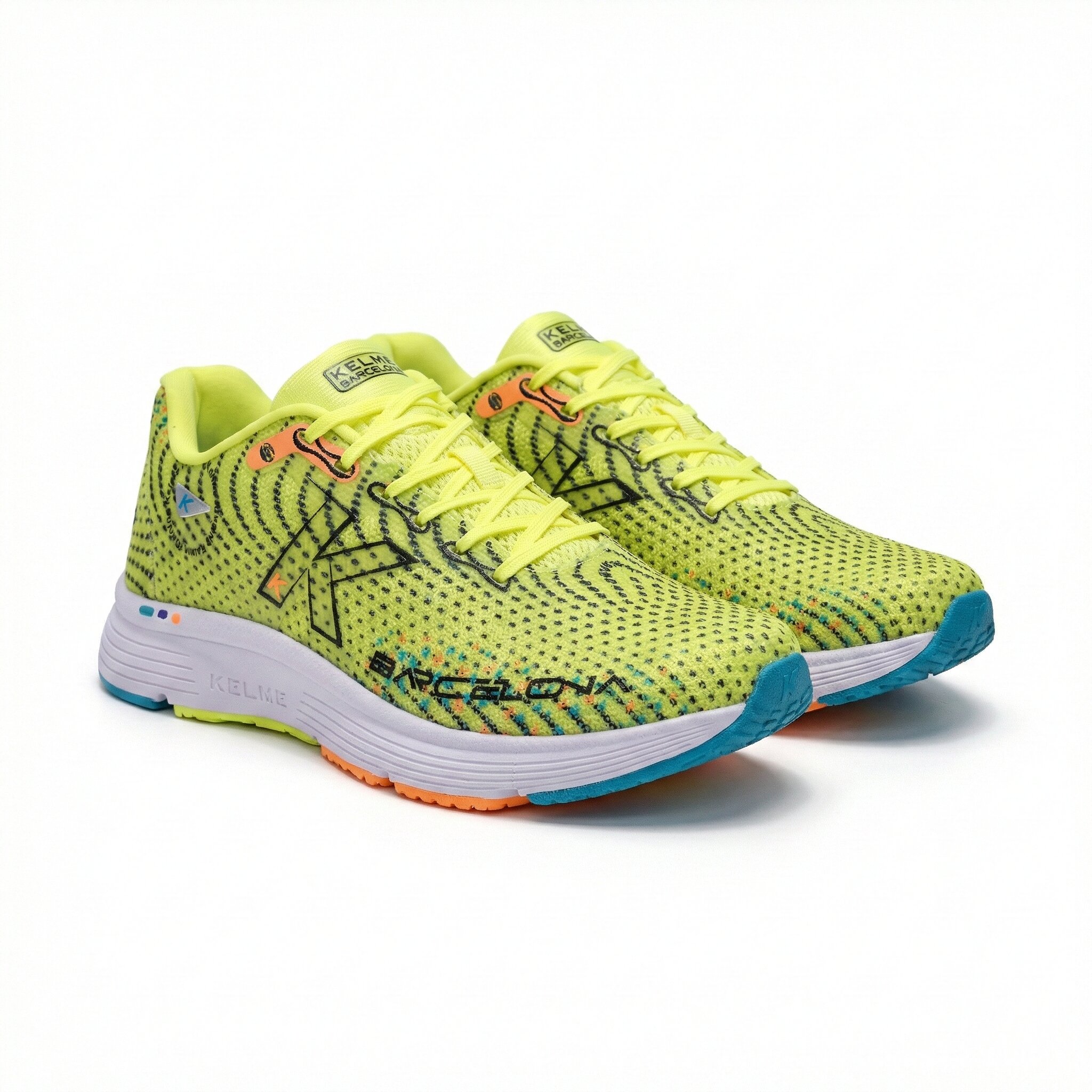 Zapatillas de running unisex Barcelona Kelme - Amarillo Amarillo-2