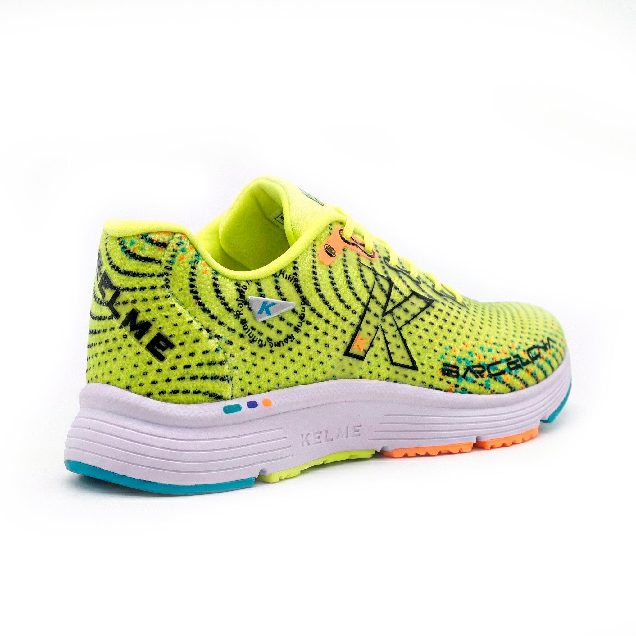 Zapatillas de running unisex Barcelona Kelme - Amarillo Amarillo-3