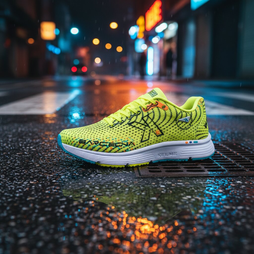 Zapatillas de running unisex Barcelona Kelme - Amarillo Amarillo-5