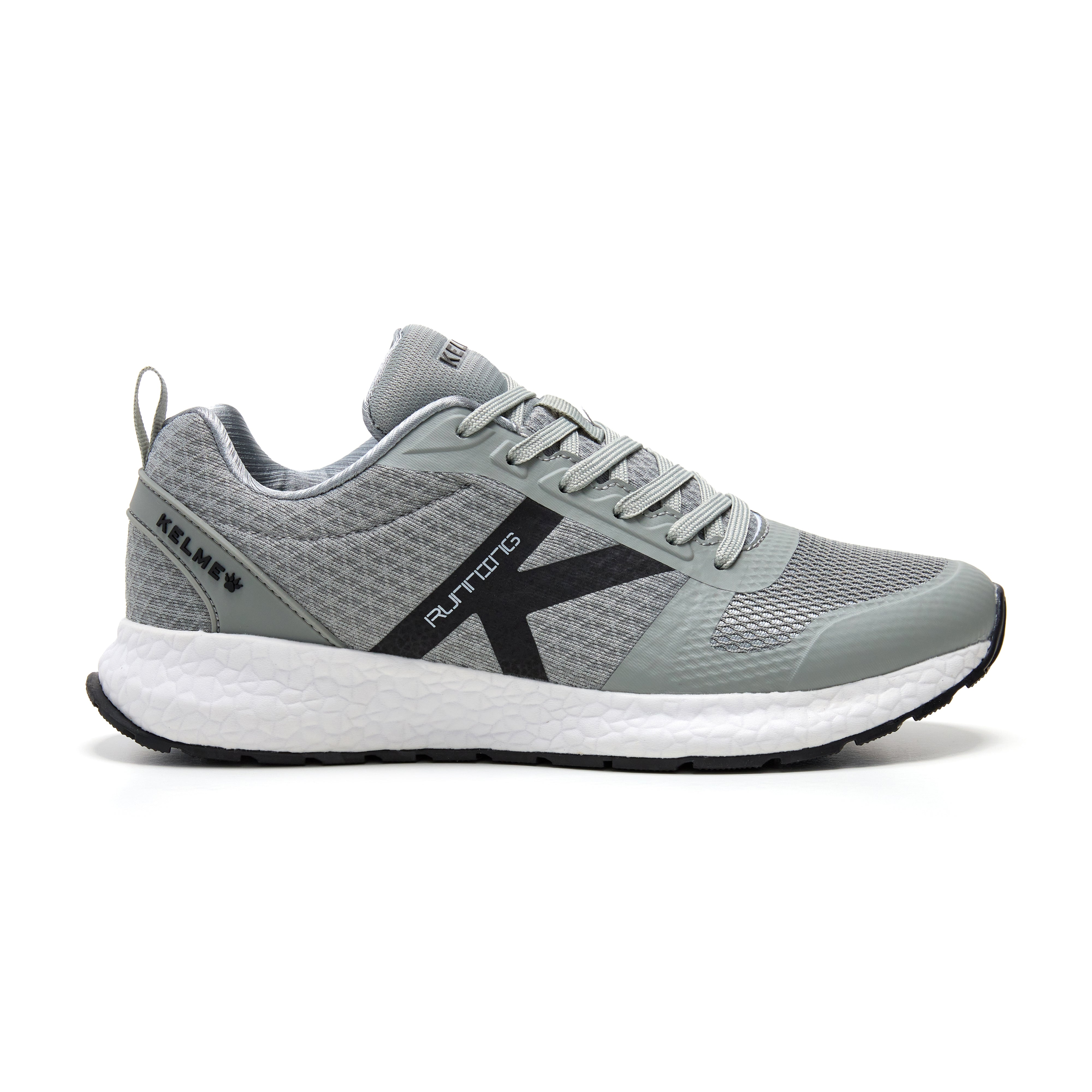 Zapatillas de running unisex K-Rookie Kelme - Gris / Negro Gris / Negro-1