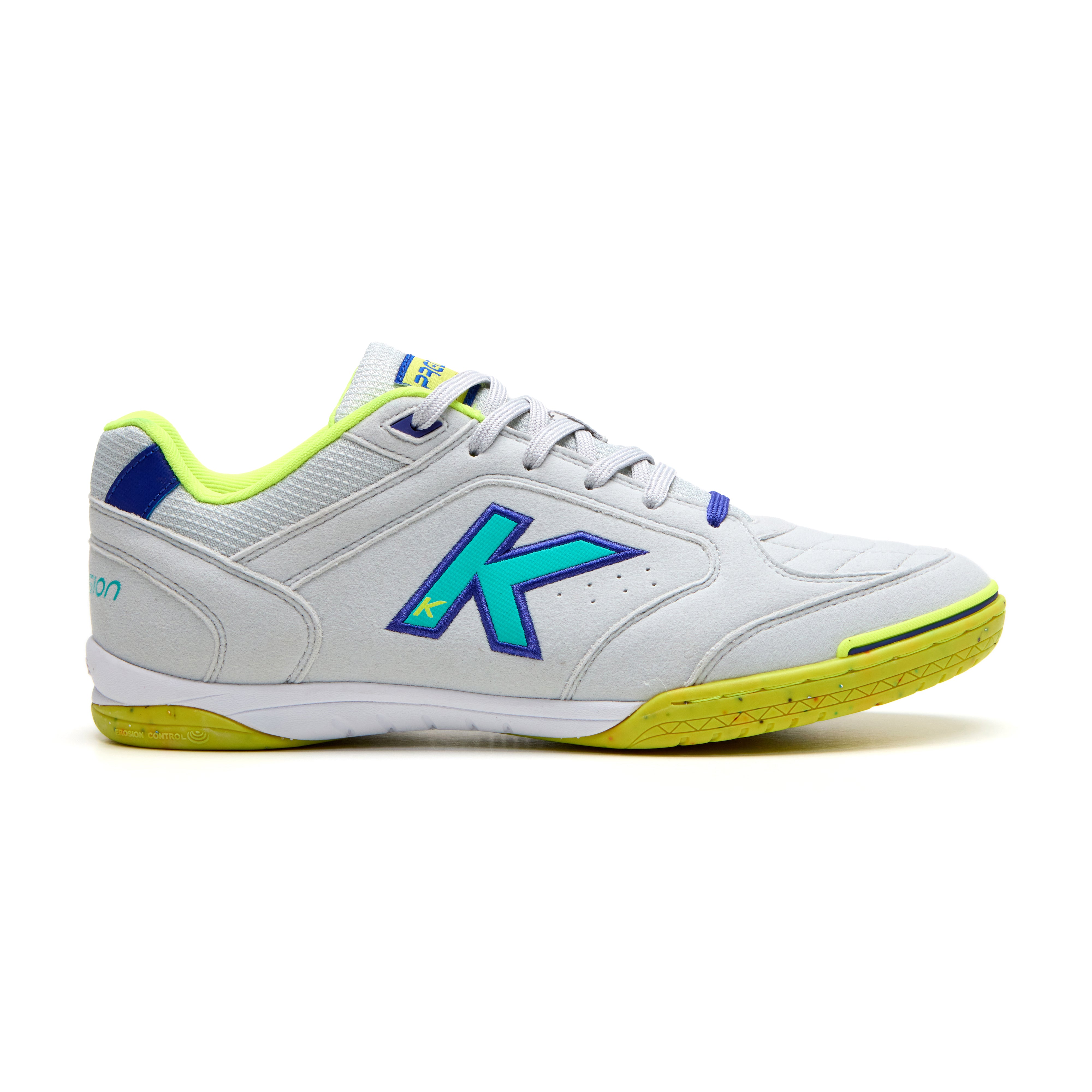 Zapatillas de fútbol sala unisex Precision Kelme - Gris / Azul Gris / Azul-1