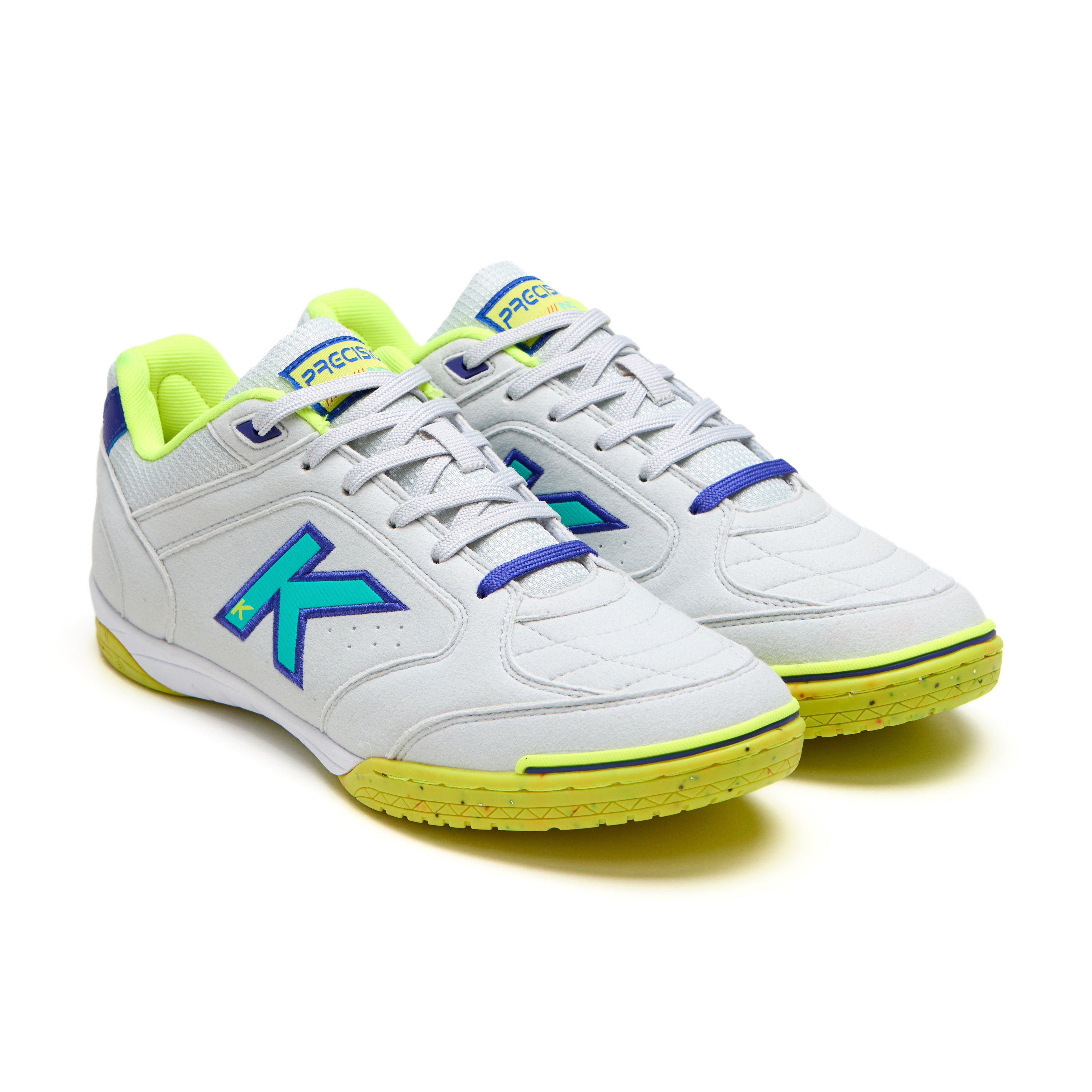 Zapatillas de fútbol sala unisex Precision Kelme - Gris / Azul Gris / Azul-2