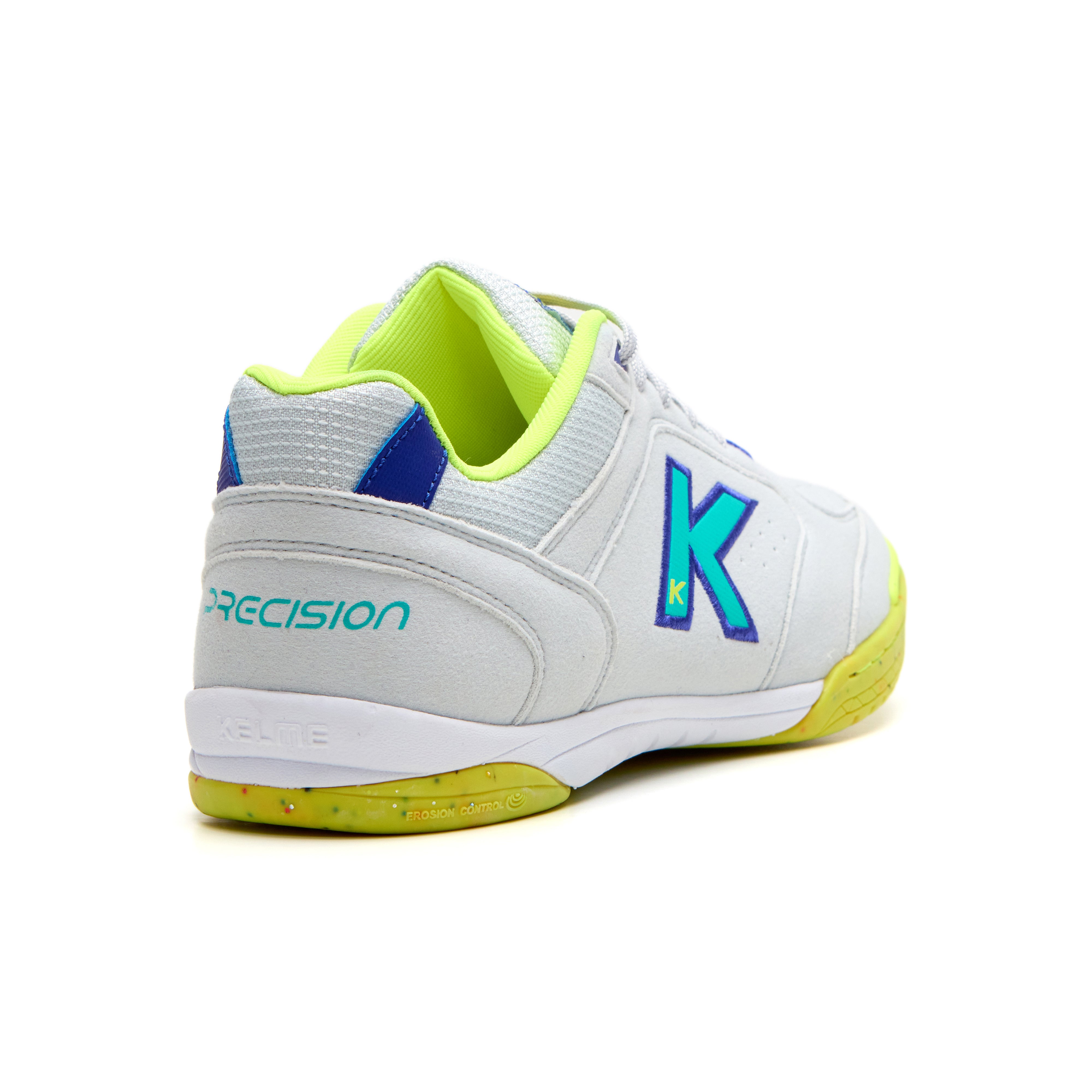 Zapatillas de fútbol sala unisex Precision Kelme - Gris / Azul Gris / Azul-3