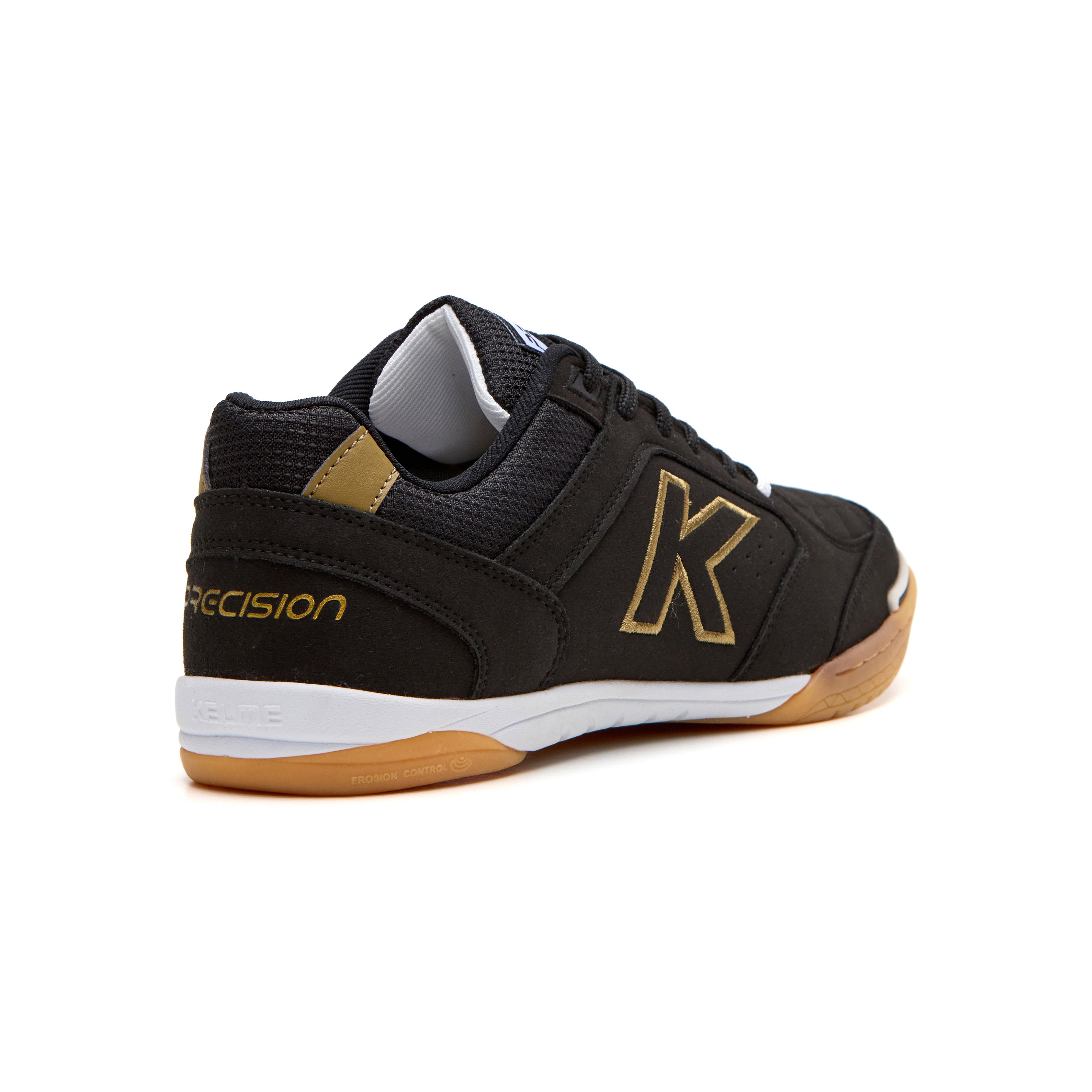 Imagen 3 de Zapatillas de fútbol sala unisex Precision Kelme - Negro / Amarillo Negro / Amarillo