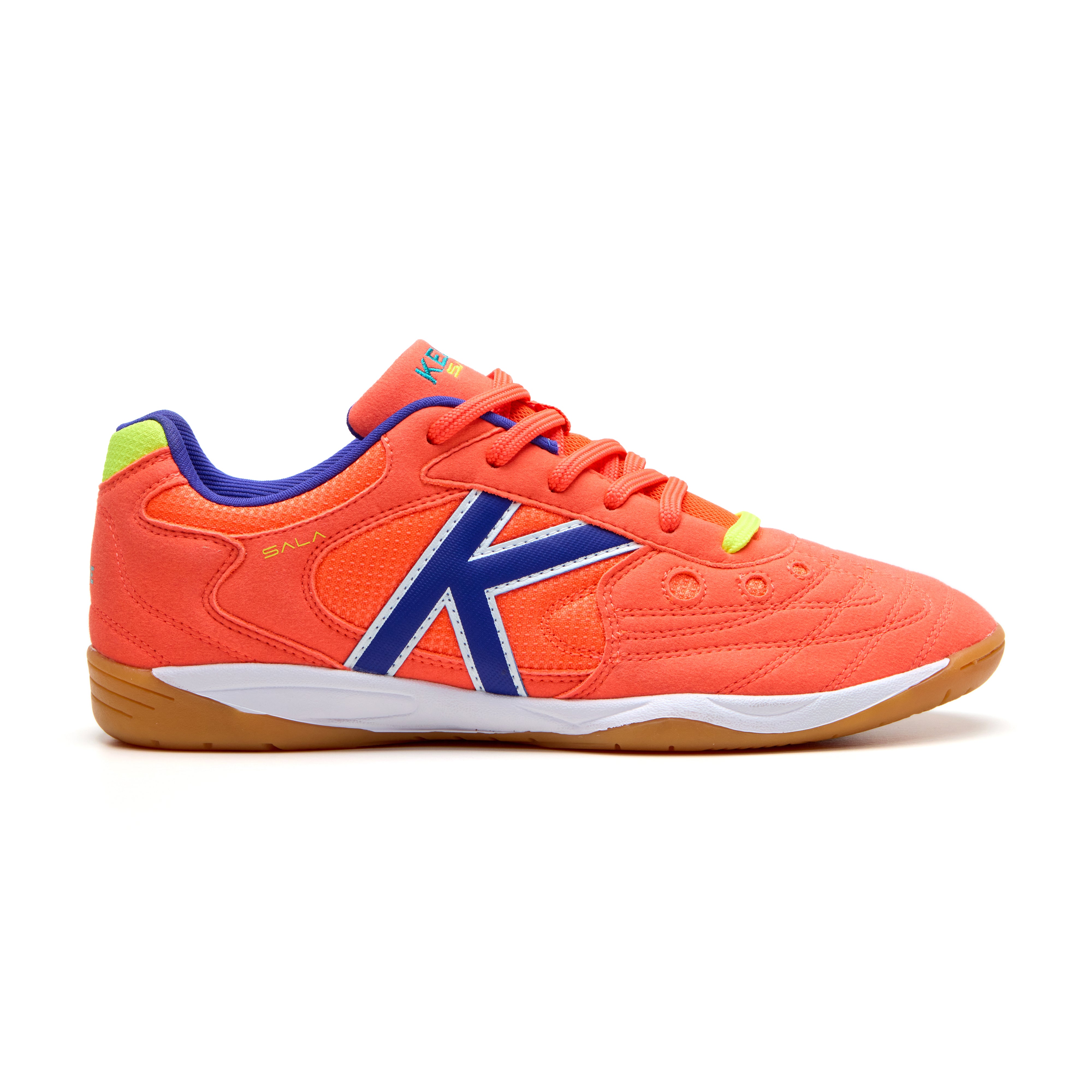 Kelme Zapatillas de fútbol sala unisex Indoor Copa Blanco / Fucsia