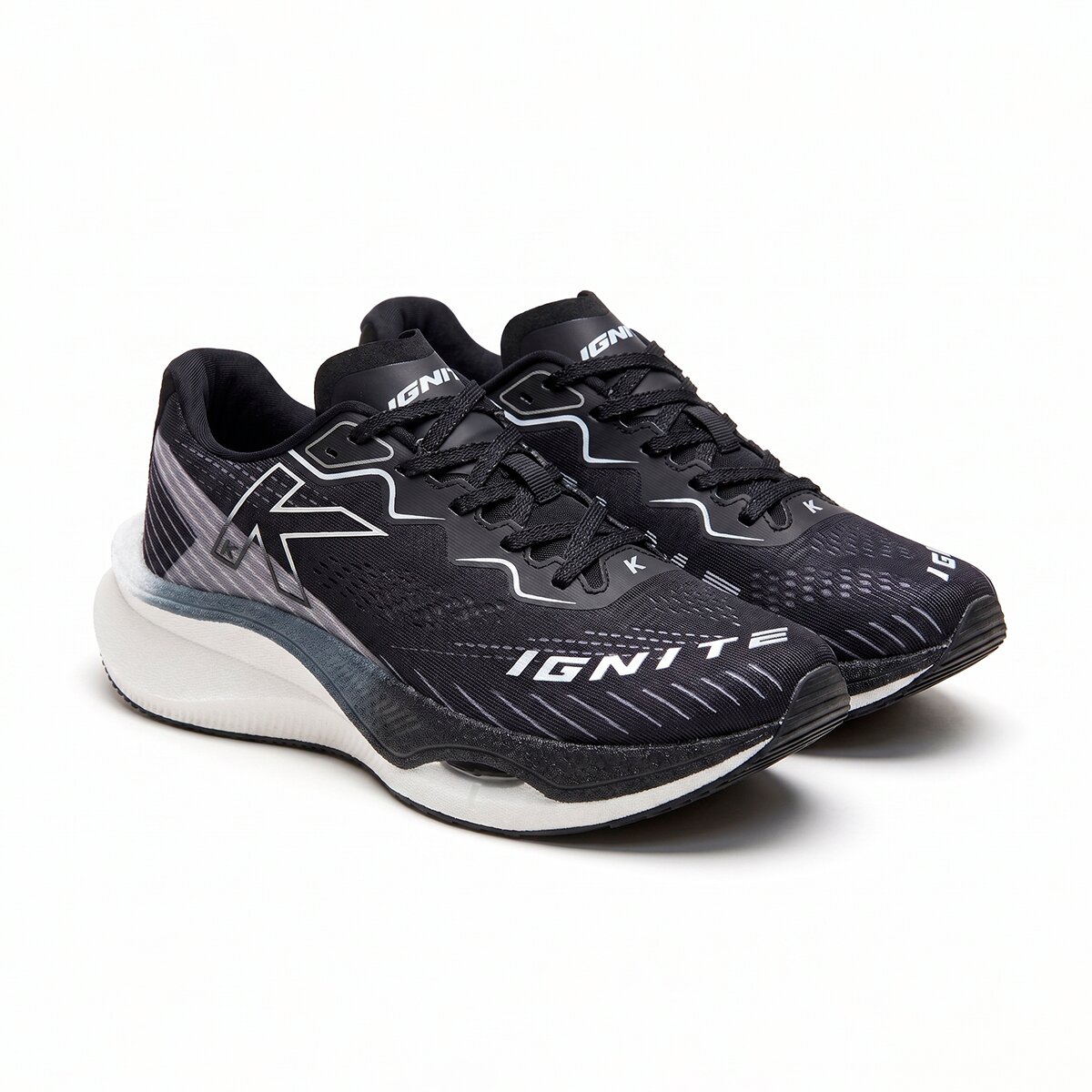 Zapatillas de running unisex Ignite Kelme - Negro Negro-5
