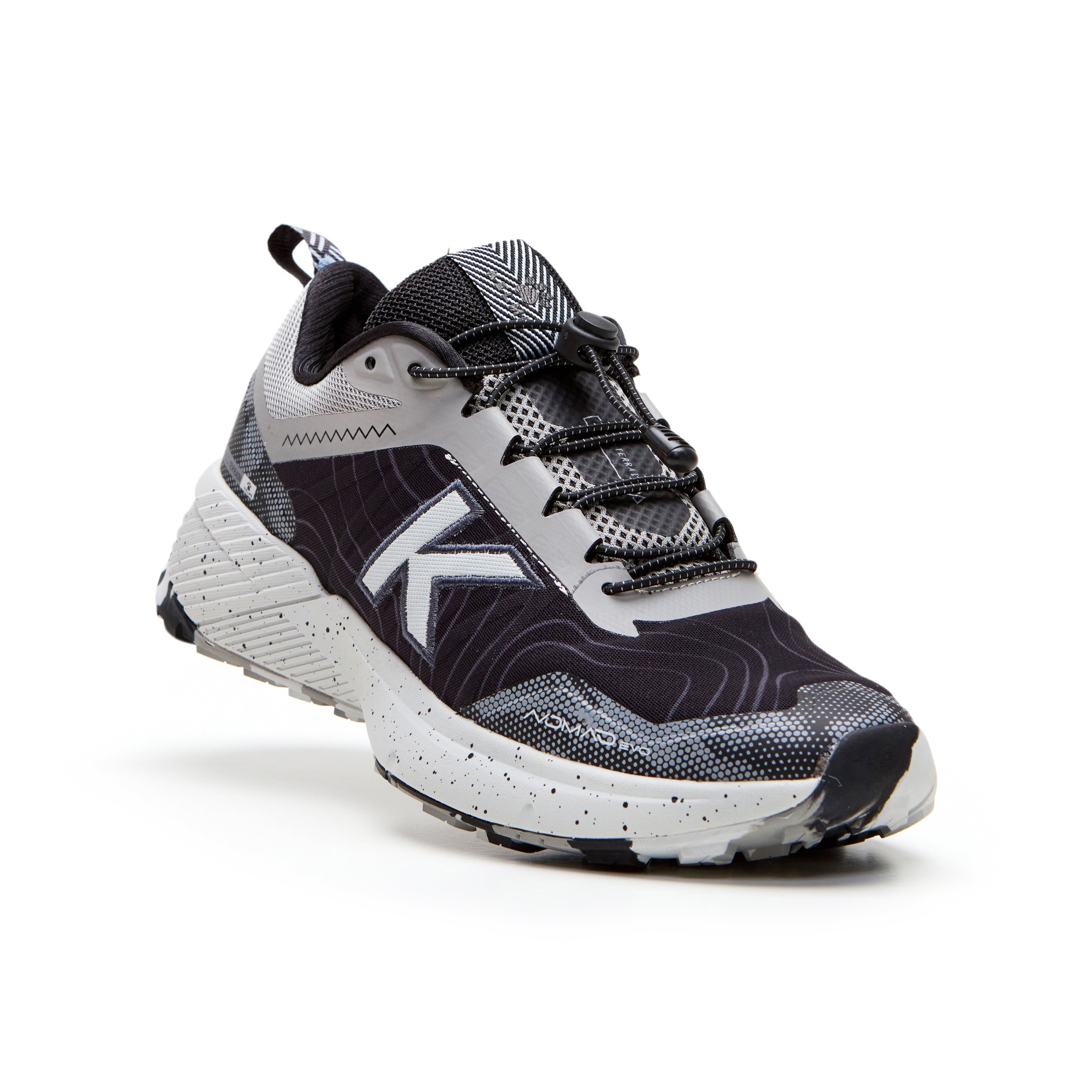 Zapatillas de running unisex Nomad Evo Kelme - Negro / Gris Negro / Gris-2