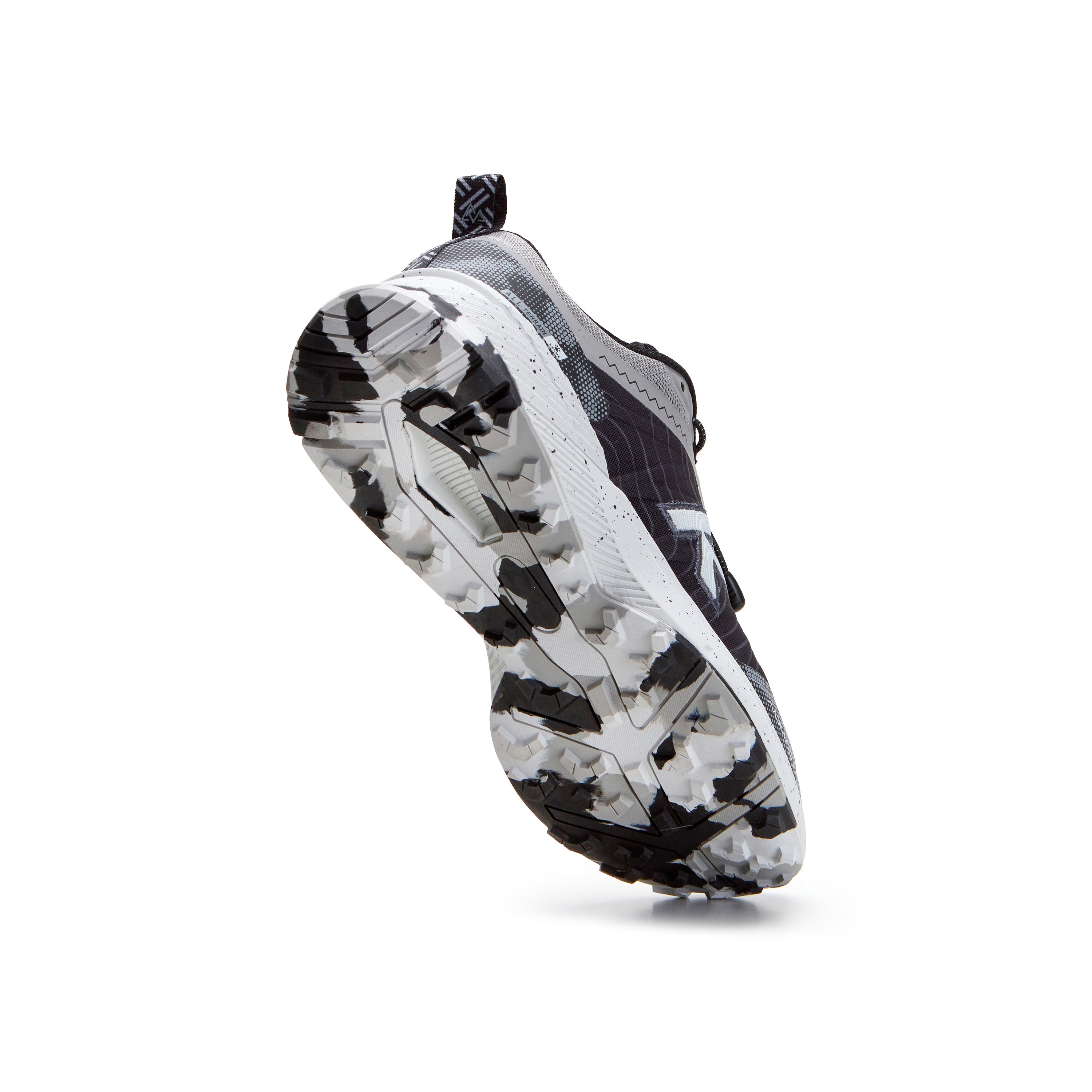 Zapatillas de running unisex Nomad Evo Kelme - Negro / Gris Negro / Gris-4