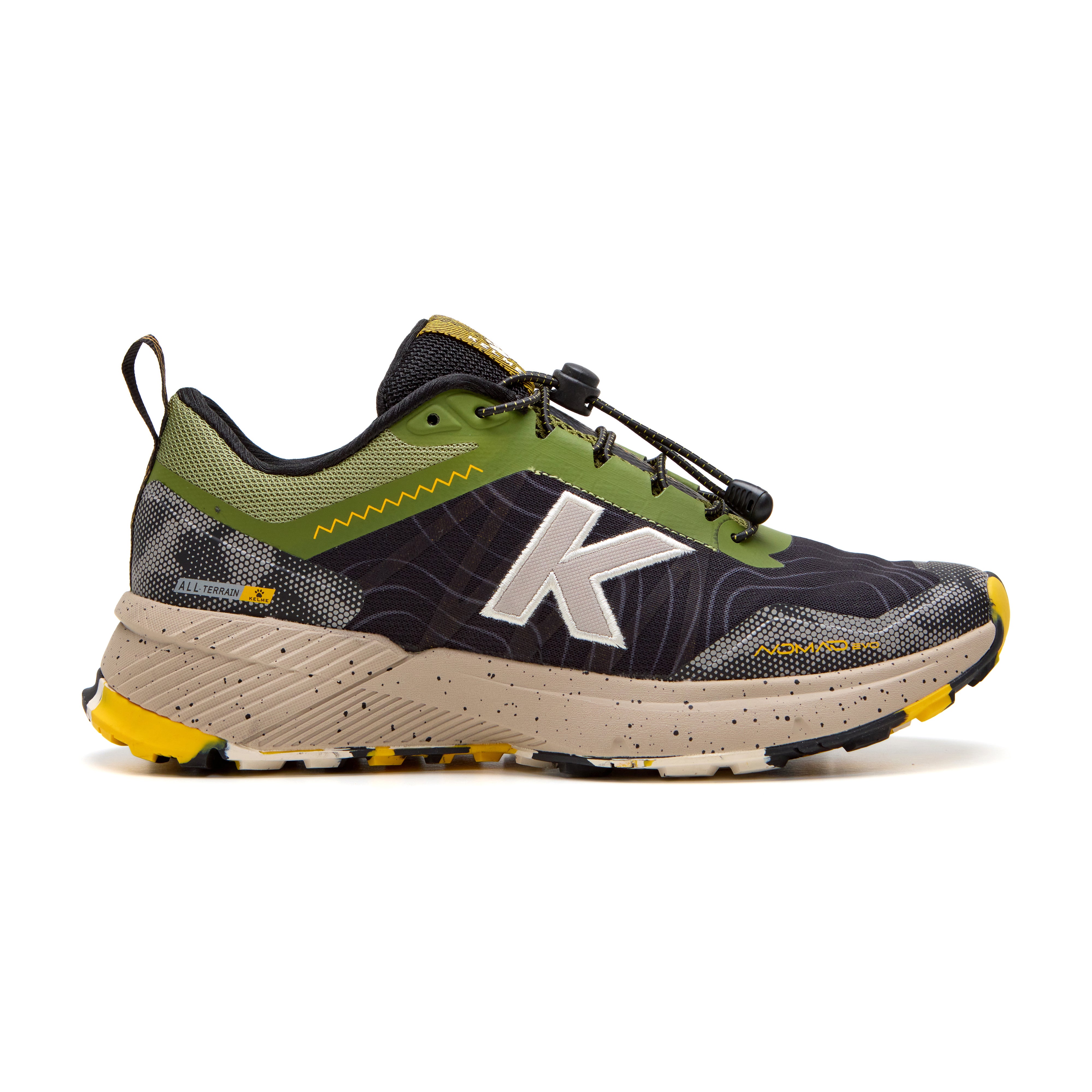 Zapatillas de running unisex Nomad Evo Kelme - Negro Negro-1