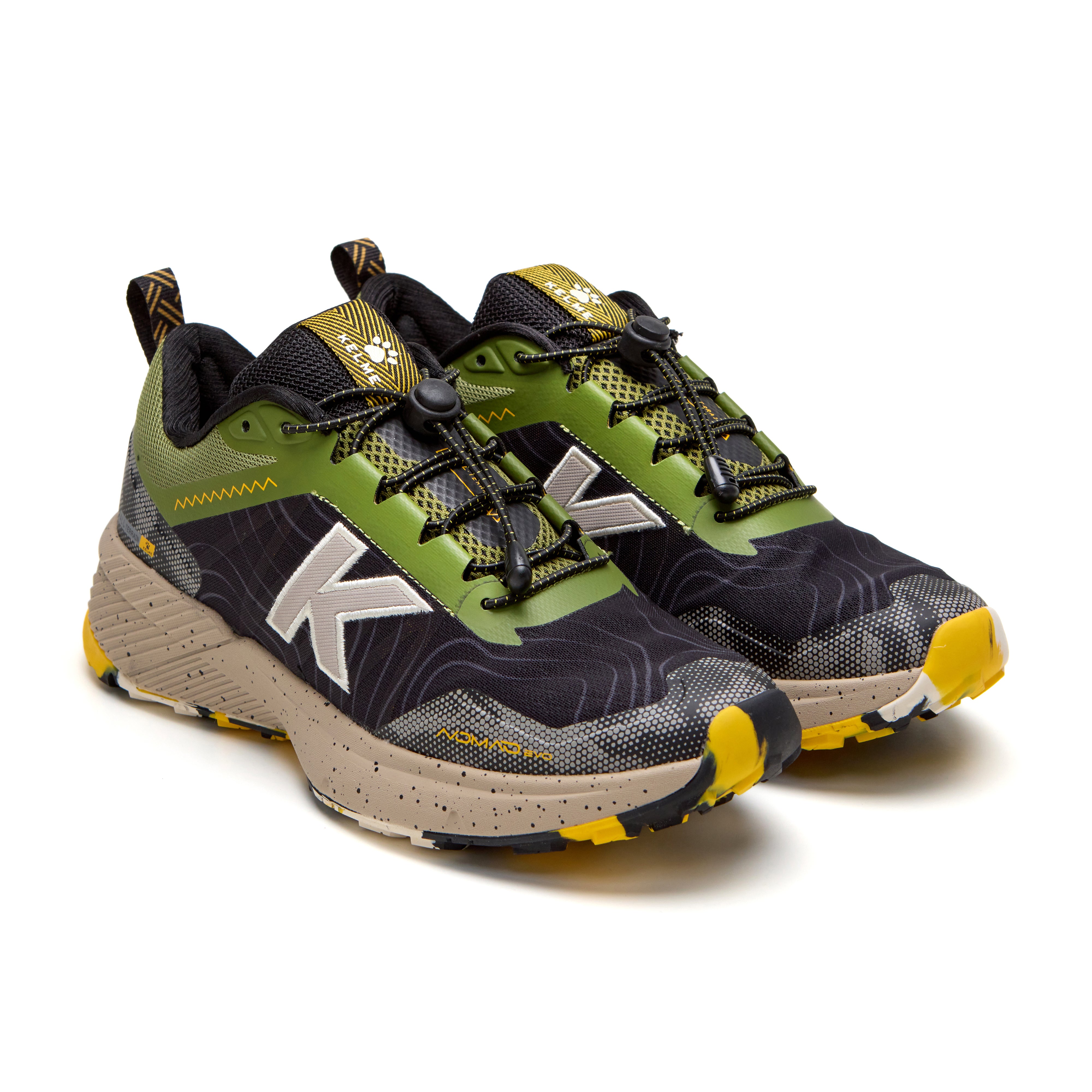 Zapatillas de running unisex Nomad Evo Kelme - Negro Negro-5
