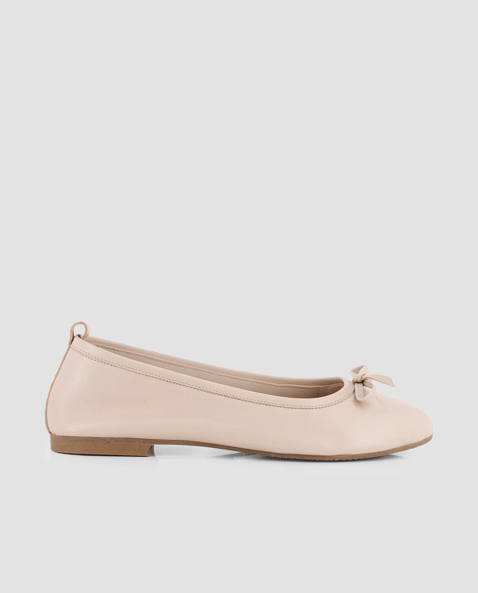 Blogger - Bailarinas de mujer lisas con lazo decorativo.