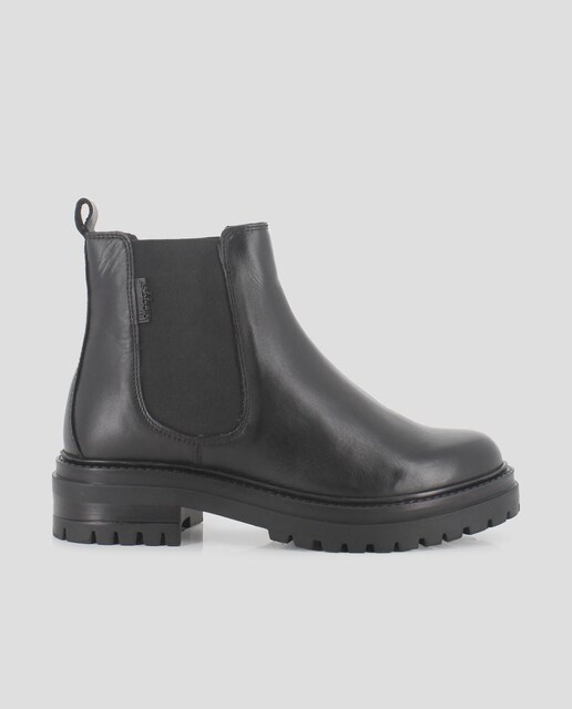 Imagen 0 de Botines de mujer tipo chelsea de piel