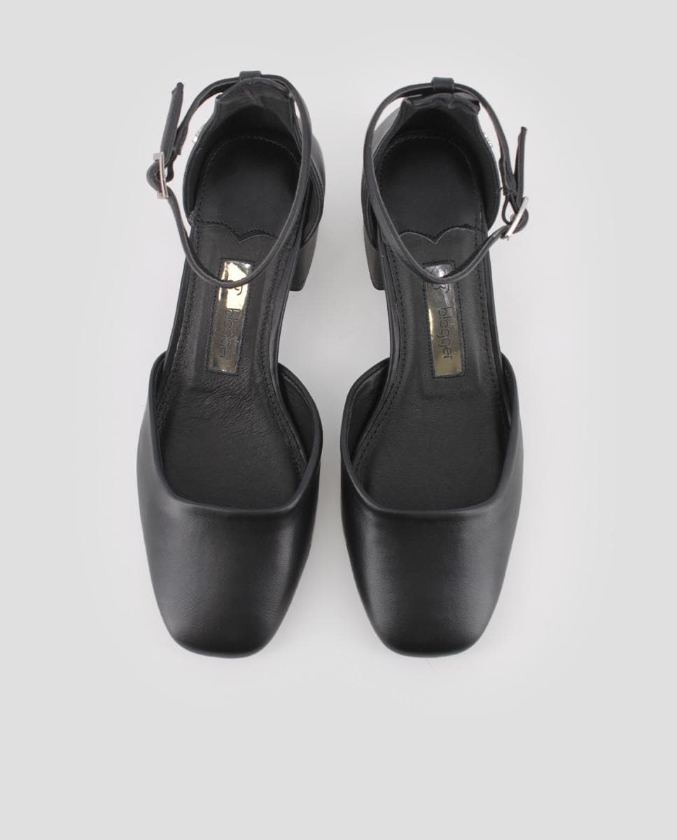 Zapatos de salón de mujer con cierre de pulsera al tobillo