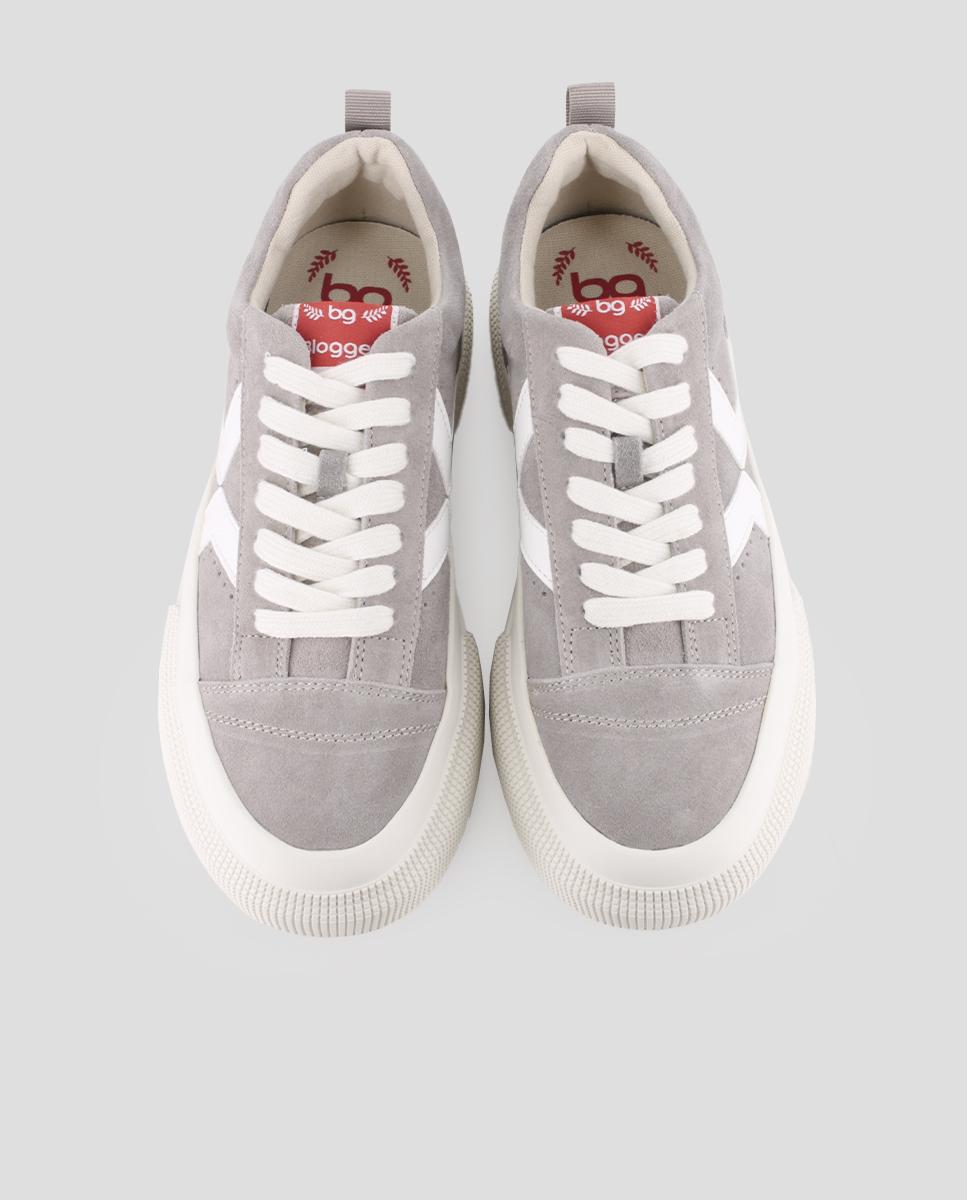 Imagen 5 de Zapatillas de plataforma de mujer de piel con cordones - Blogger - Topo Topo