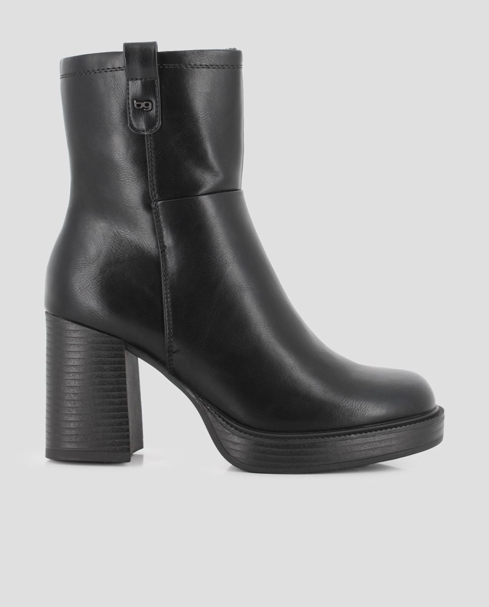Imagen 0 de Botines de mujer jadie con tacón alto Negro