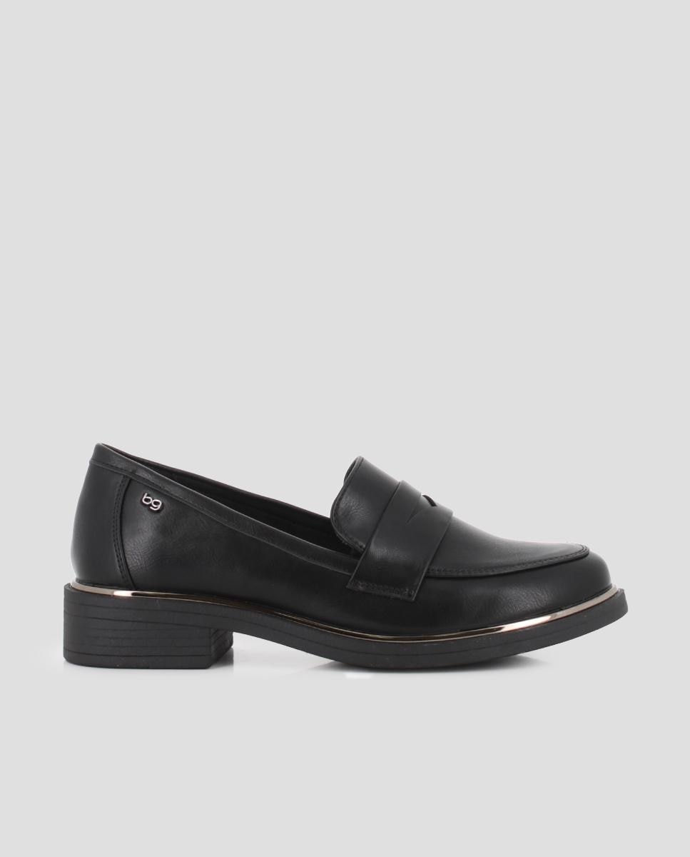 Mocasines planos de mujer darina - Blogger - Negro Negro-1