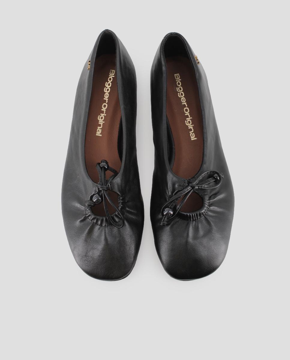 Imagen 5 de Bailarinas planas clea con lazo decorativo - Blogger - Negro Negro