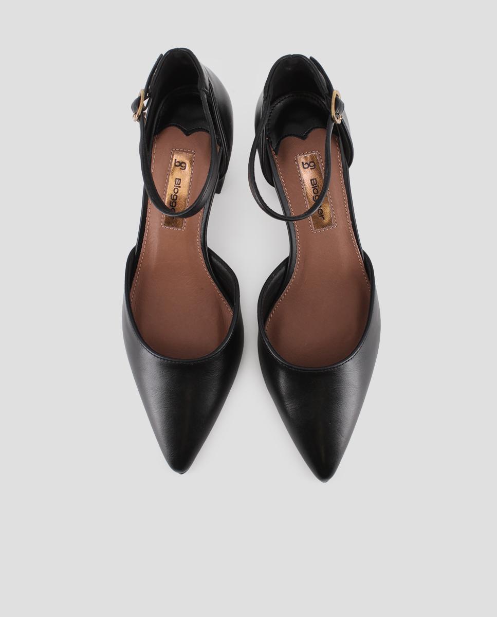 Imagen 2 de Zapatos de tacón ancho noemi pulsera tobillo - Blogger - Negro Negro