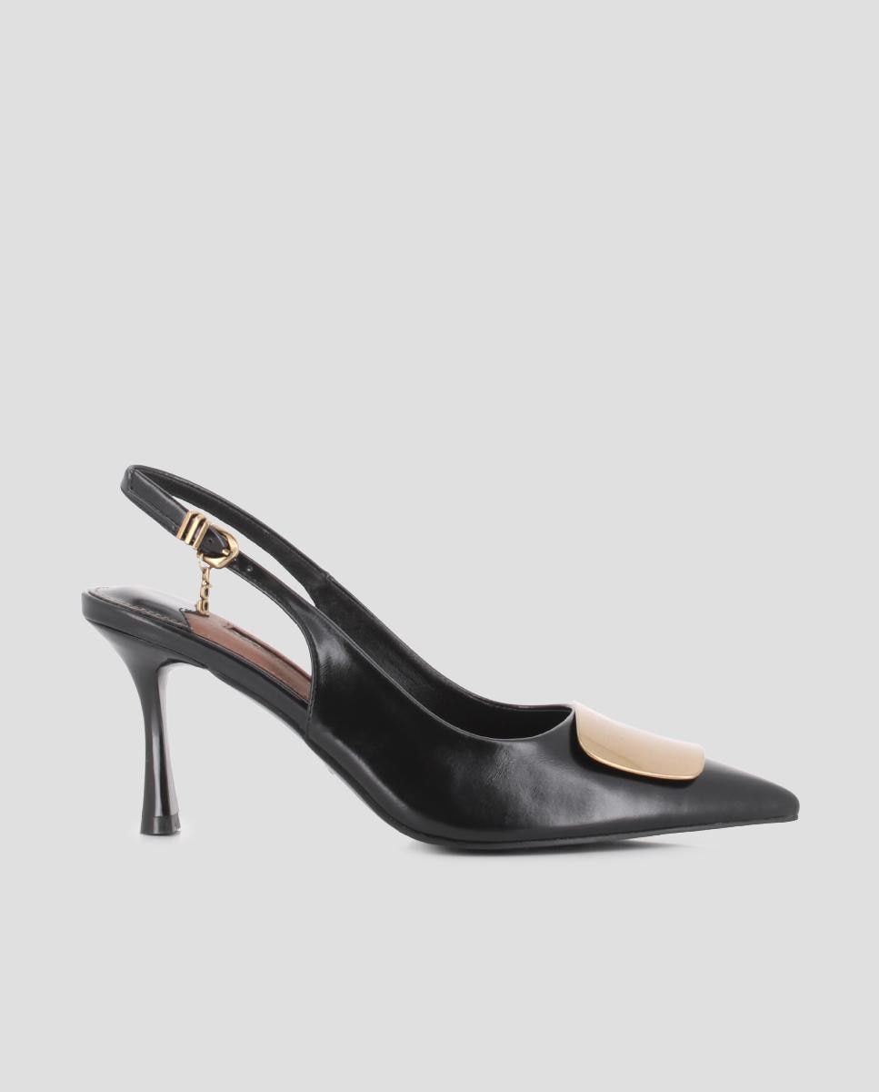 Zapatos de tacón alto elodie con hebilla - Blogger - Negro Negro-1