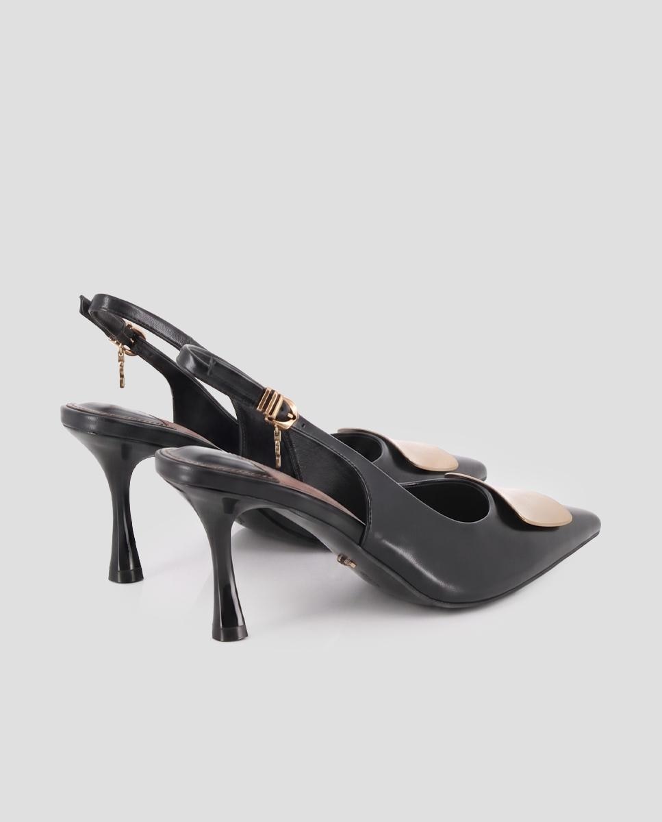 Zapatos de tacón alto elodie con hebilla - Blogger - Negro Negro-2