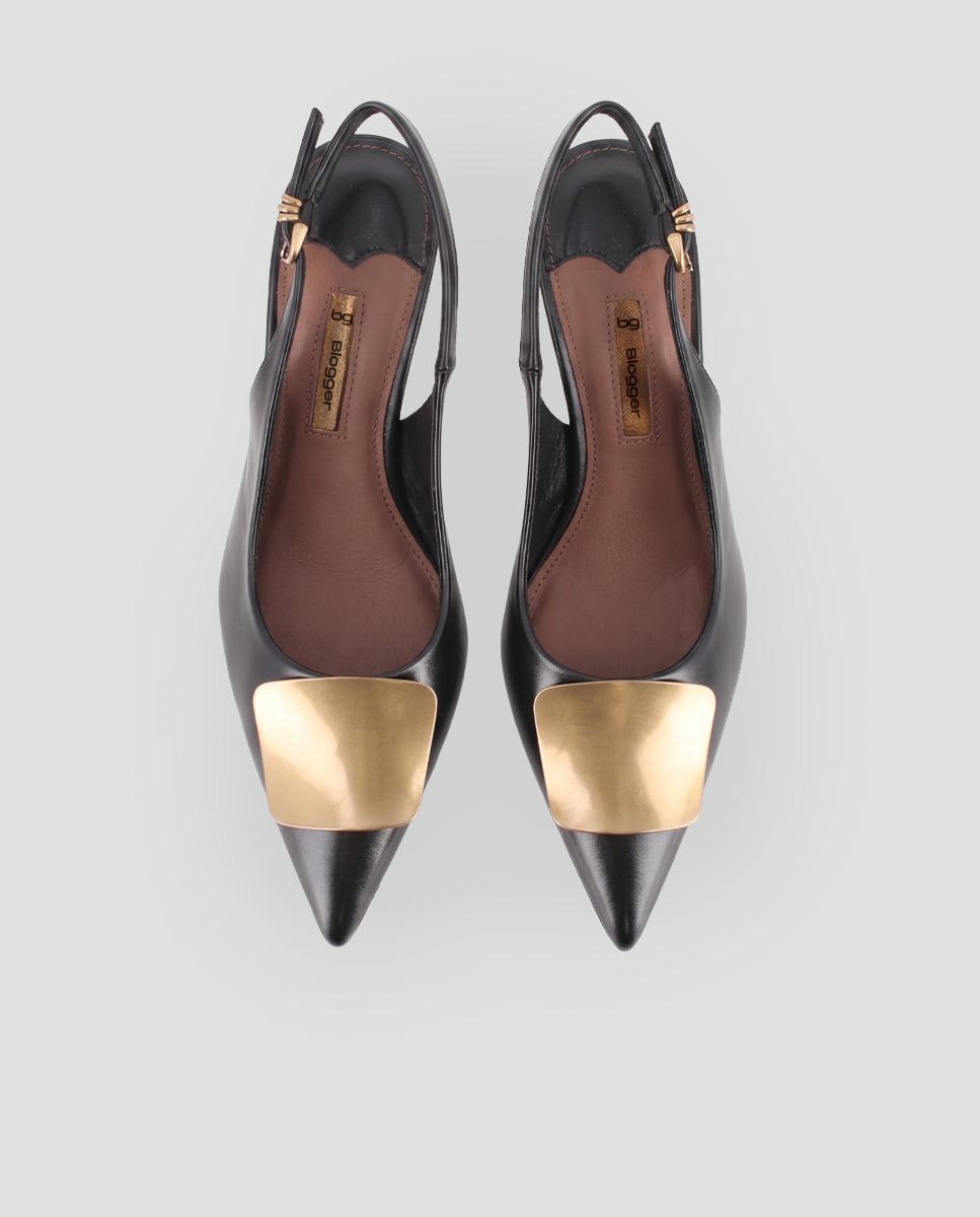 Zapatos de tacón alto elodie con hebilla - Blogger - Negro Negro-5