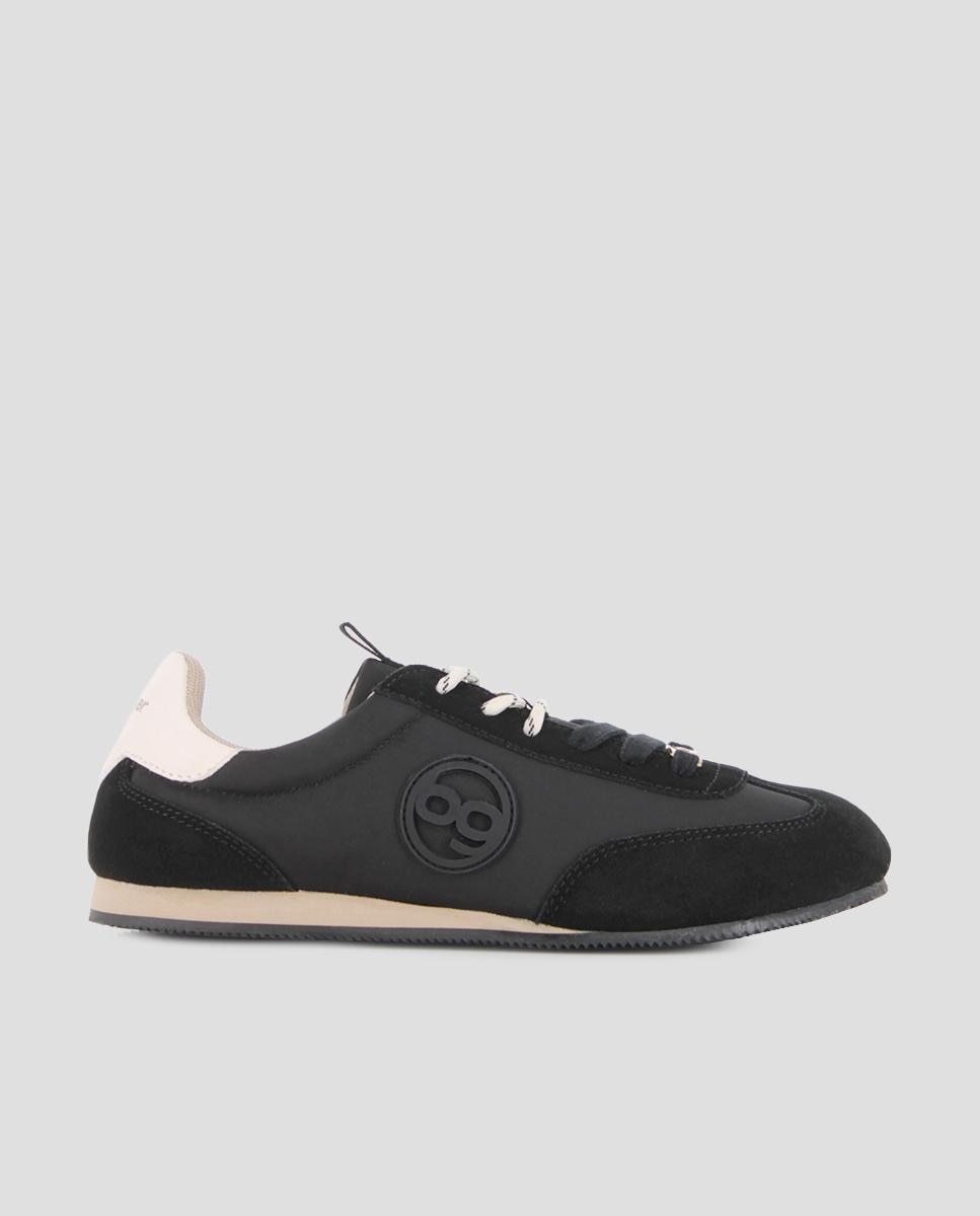 Zapatillas deportivas de mujer mirena con logo - Blogger - Negro Negro-1