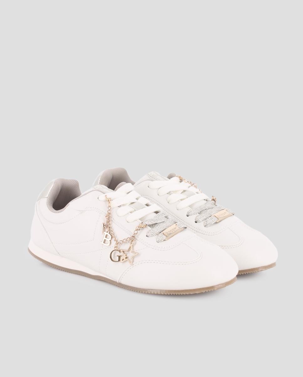 Zapatillas deportivas de mujer naya con charms - Blogger - Blanco Blanco-3