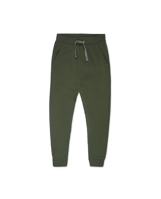 Pantalón deportivo de niño de punto en verde