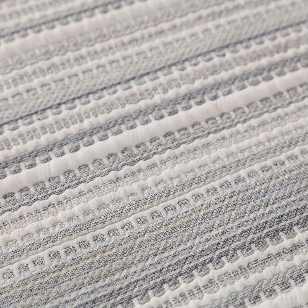 Colcha cubrecama jacquard bambu Tribe Manterol - Azul Cama 180 cm Azul-2