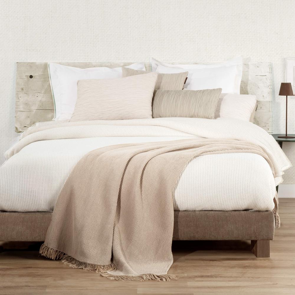 Colcha cubrecama bambu nido Manterol - Beige Cama 180 cm Beige-1